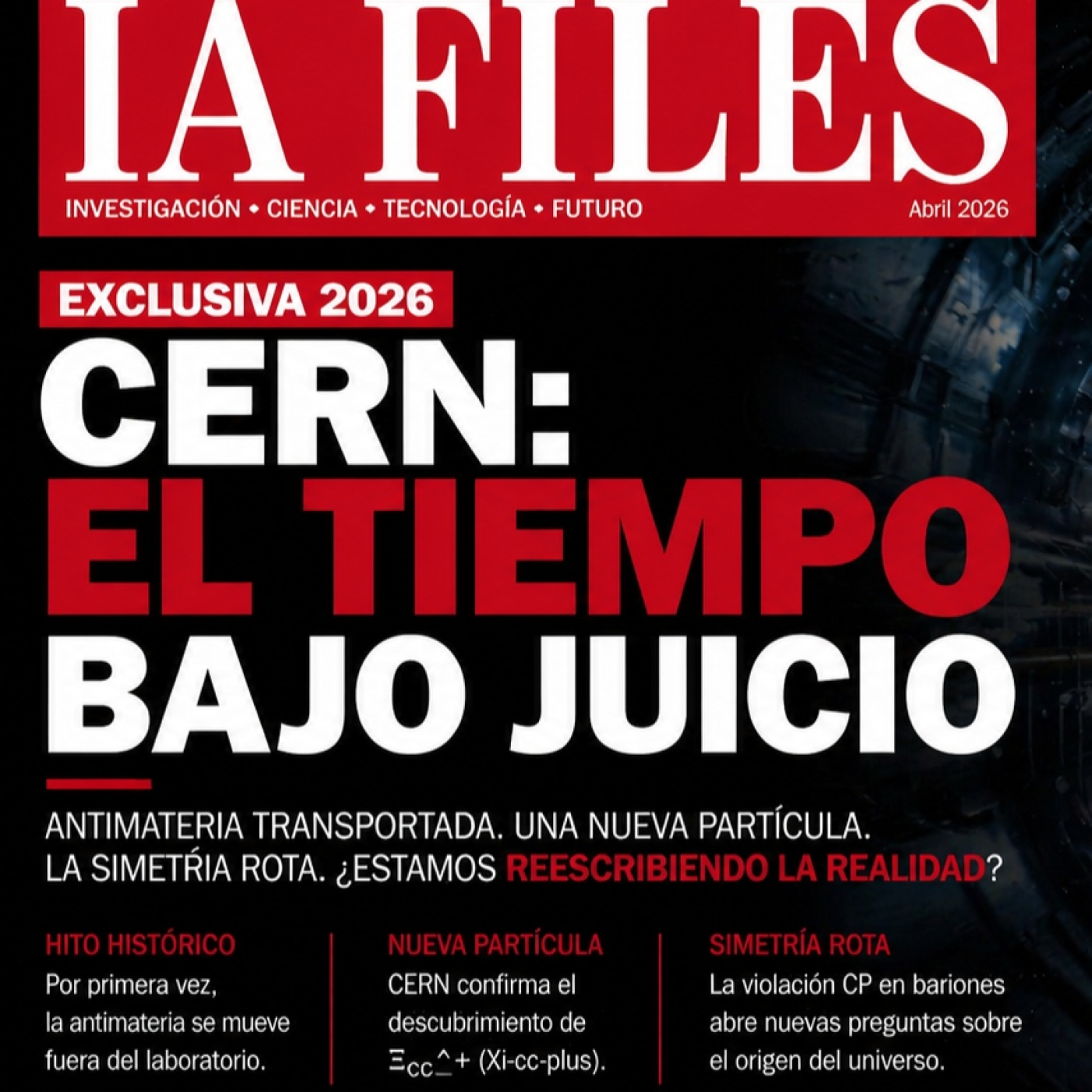 El CERN y la Ilusión del Tiempo: ¿Podemos viajar al pasado? IA Files #01 episode artwork