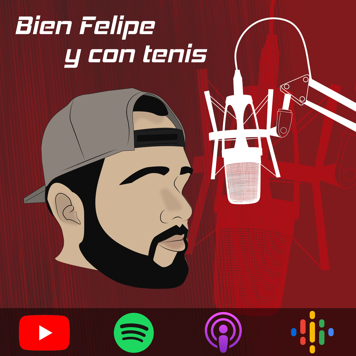 Bien Felipe y con tenis