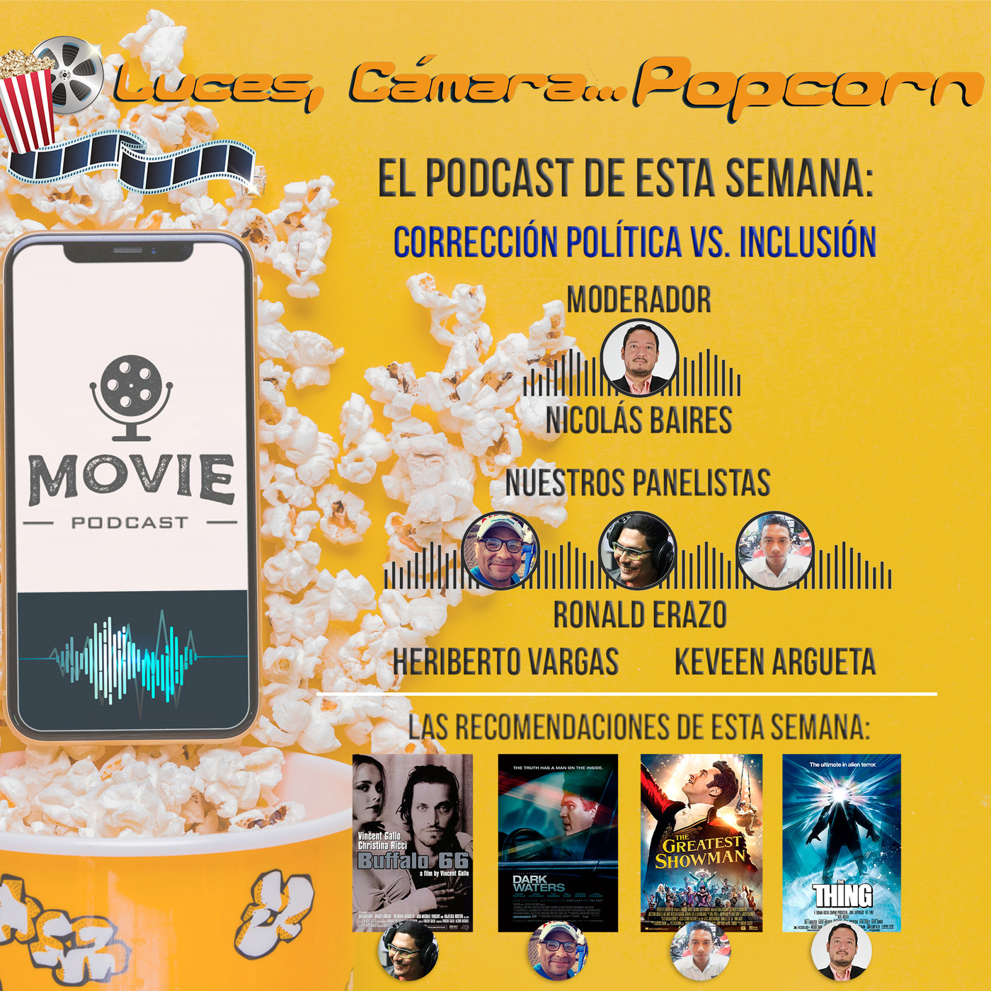 Luces Cámara Popcorn