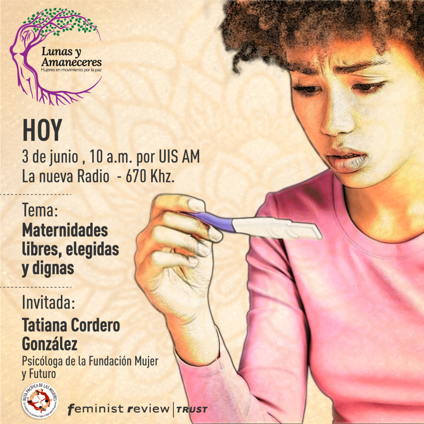 Lunas y Amaneceres, Mujeres en Movimiento X la Paz