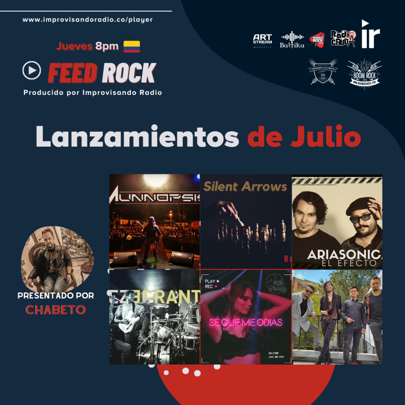 Feed Rock 21-25 - Lanzamientos de Julio 2021 episode artwork