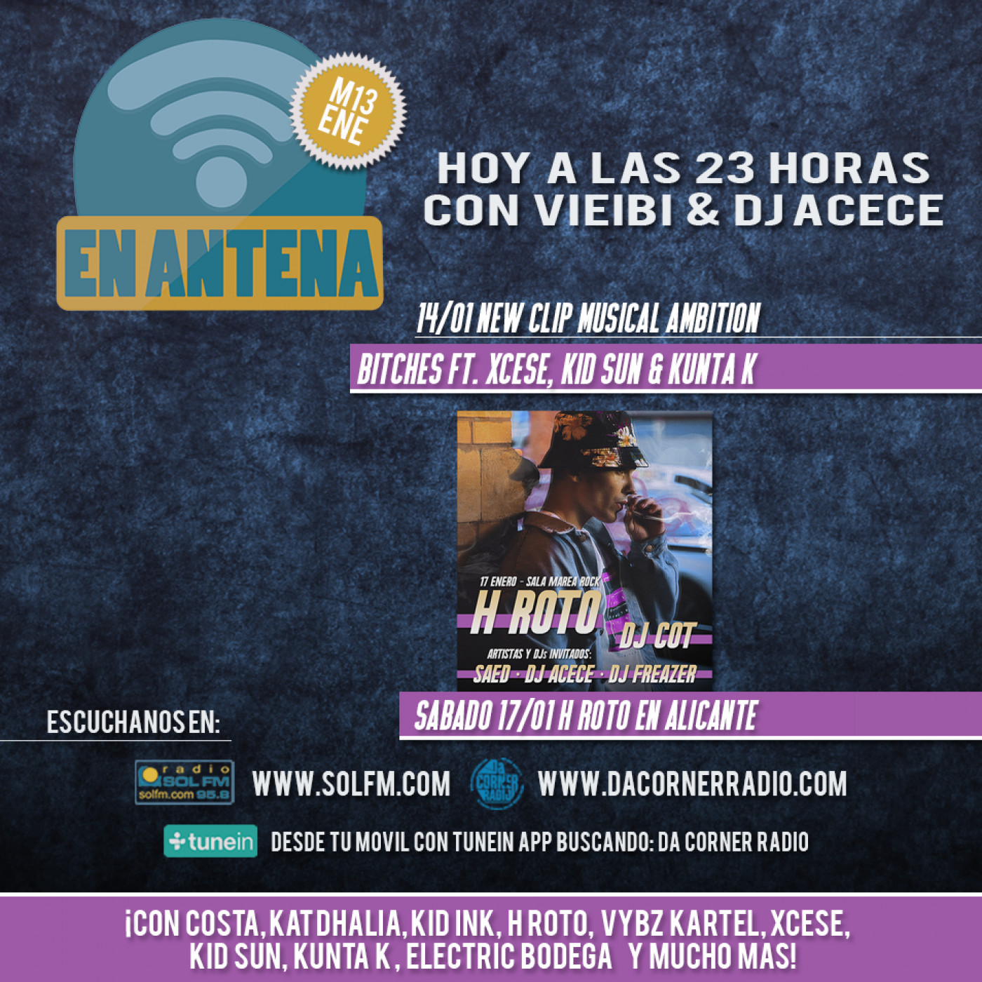EN ANTENA - 5ªTEMP. (SOL FM - DA CORNER)