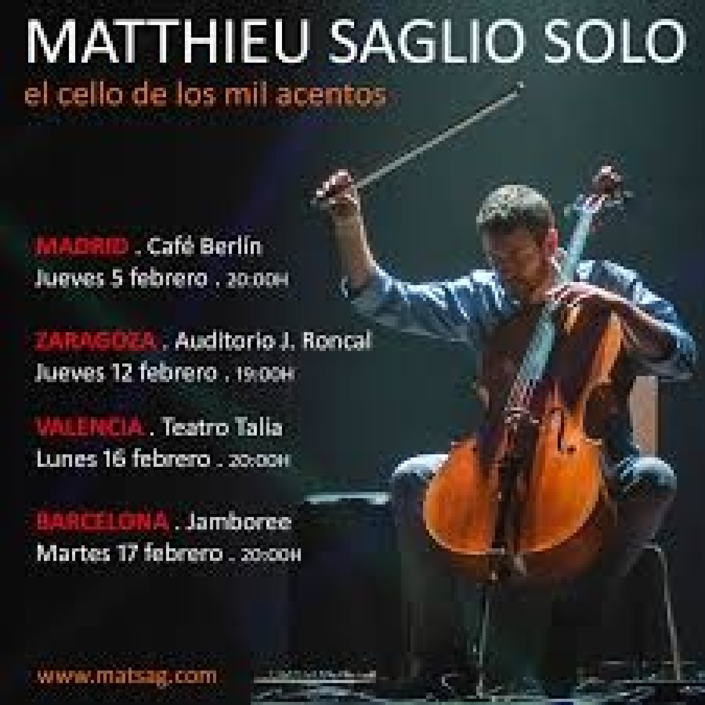 El Arte en las ondas 02-02-26 (Matthieu Saglio) episode artwork