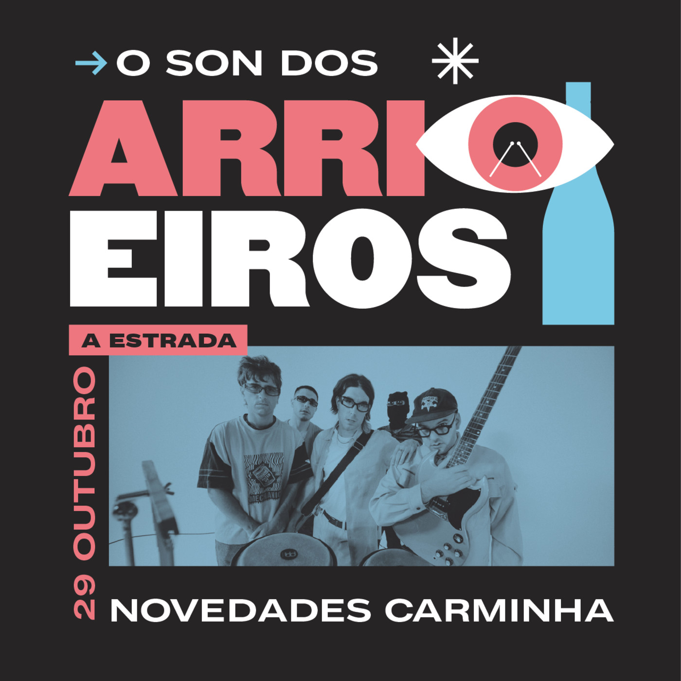 Carlangas de NOVEDADES CARMINHA: ”Arrieiros, poñede as zapatillas de bailar porque xa se acabou a puta broma”