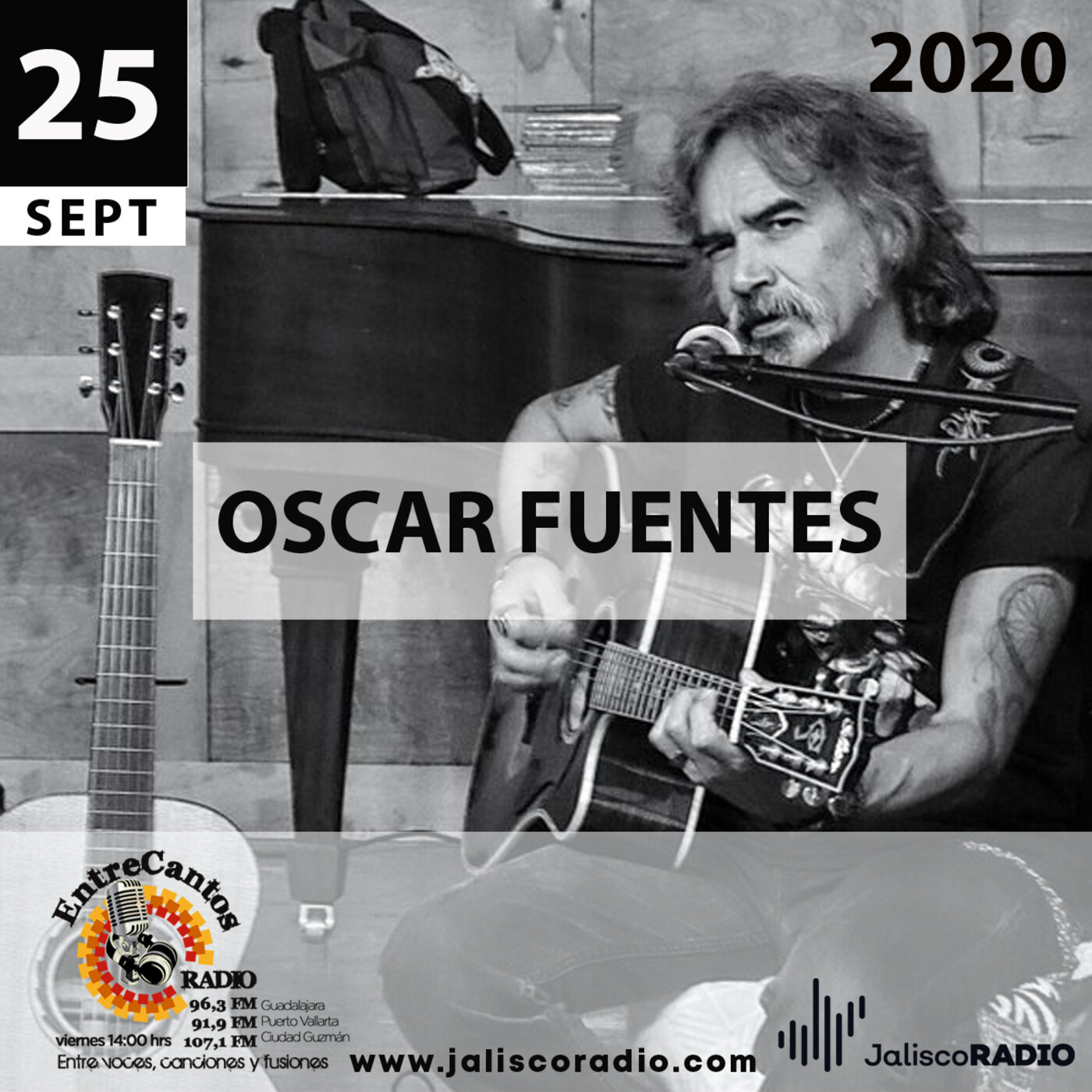 Programa Entrecantos 25 de septiembre, 2020: Oscar Fuentes episode artwork