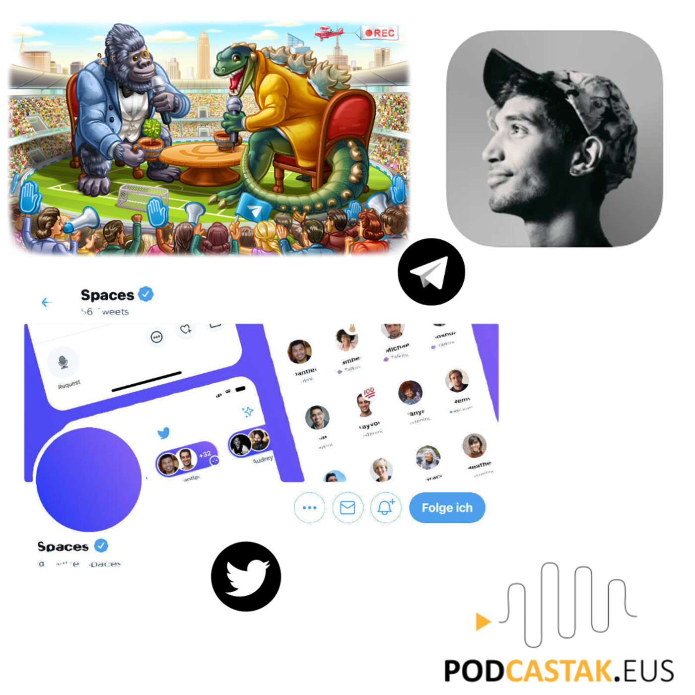 Podcastak