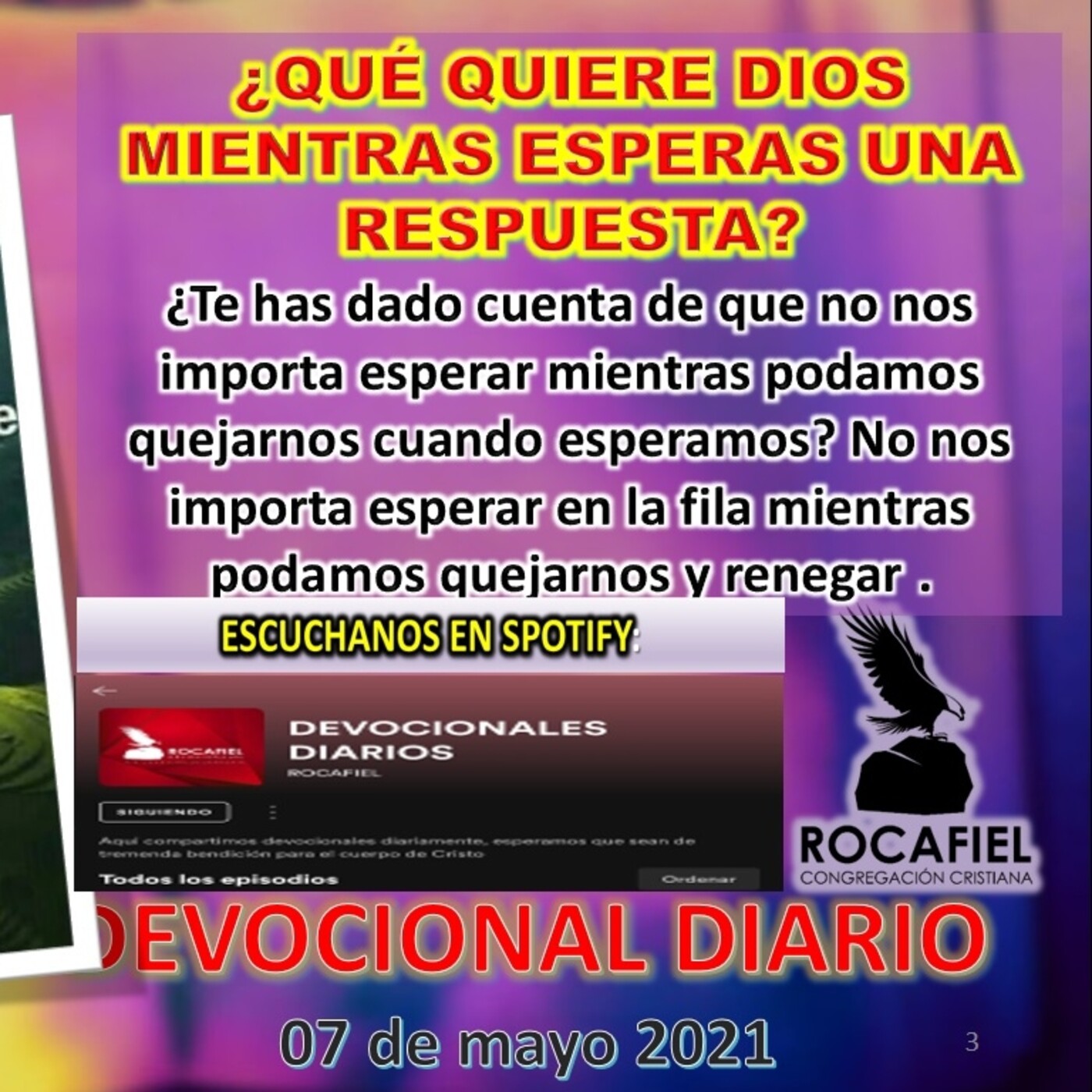 DEVOCIONALES DIARIOS