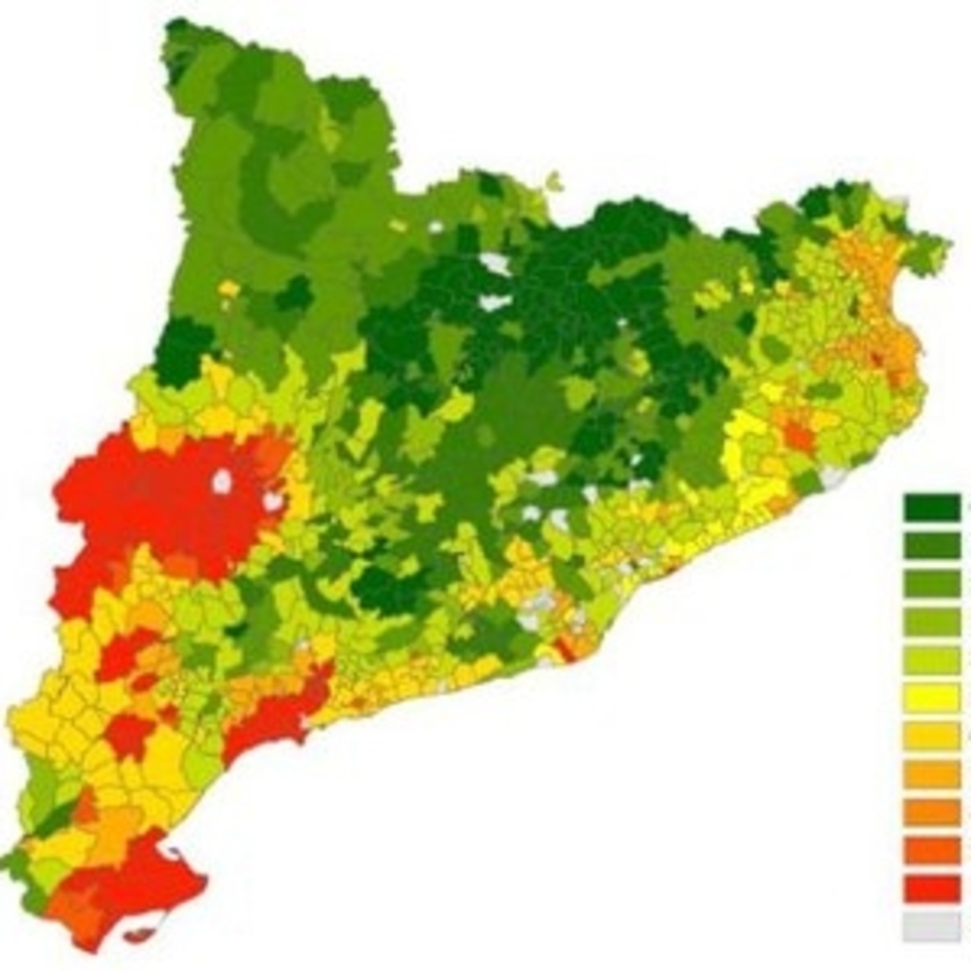 Marc Prohom a sicom.cat: "Des de 1950, la temperatura mitjana de Catalunya puja 0,24 graus cada deceni"