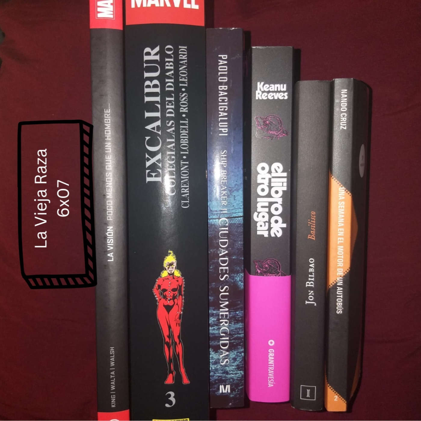 La Vieja Raza 6x07 Book haul de Noviembre episode artwork