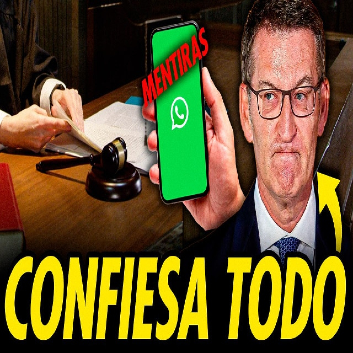 FEIJÓO CONFIESA A LA JUEZA QUE MINTIÓ A TODA ESPAÑA