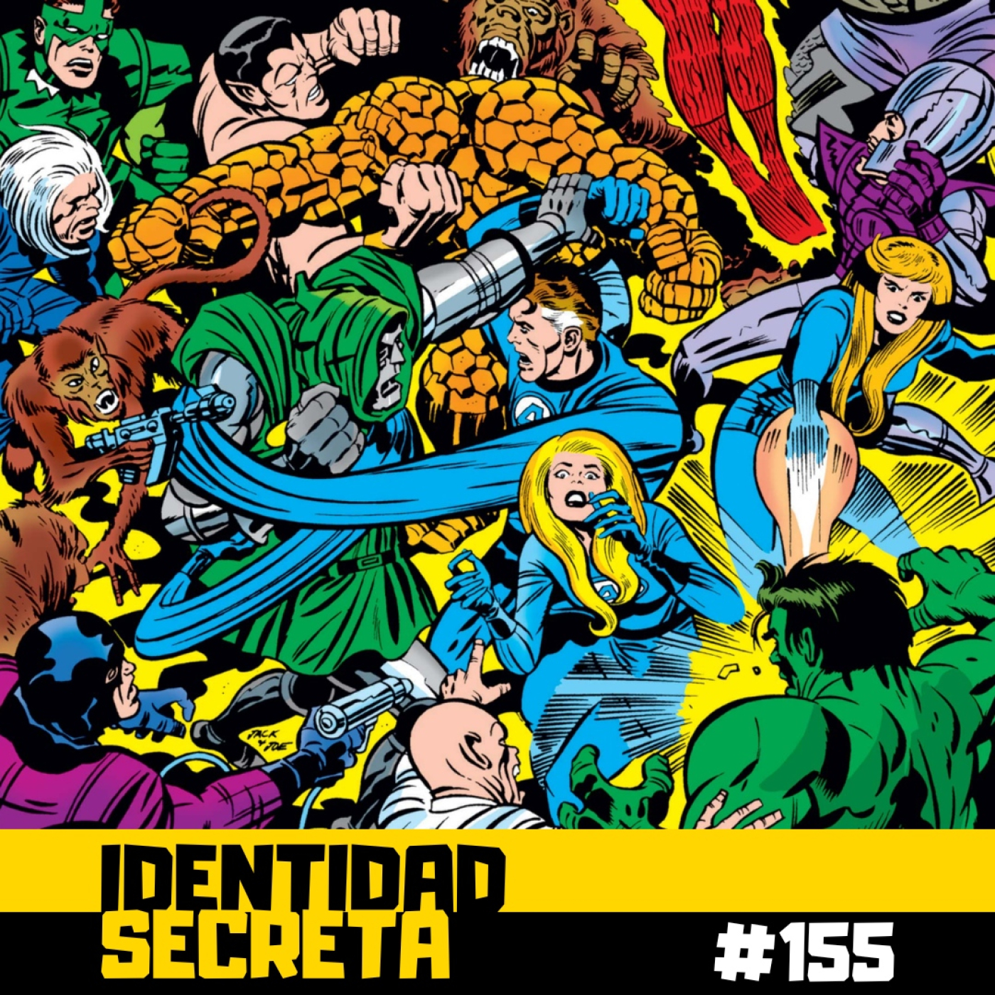 IS #155: ¡Abandono los 4 Fantásticos! - La etapa de Jack Kirby y Stan Lee (V)