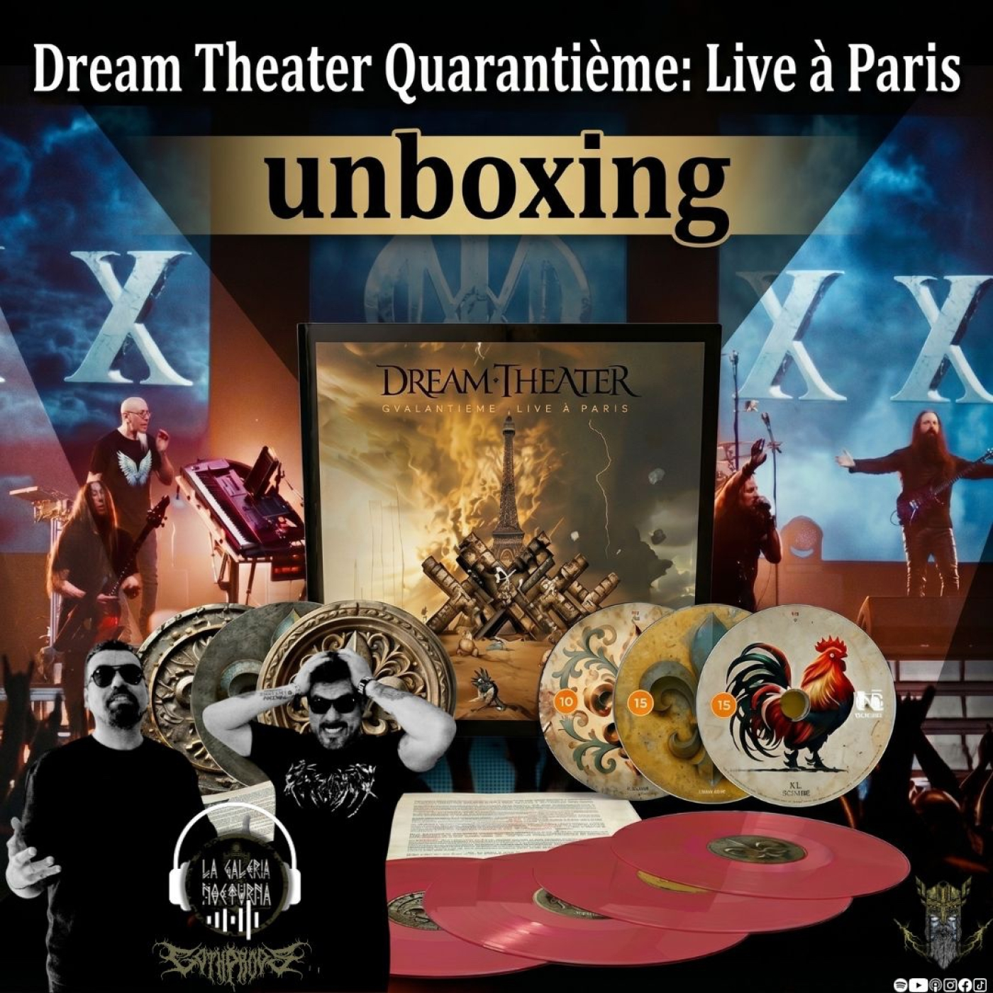 Unboxing | Dream Theater Quarantième: Live à Paris   episode artwork