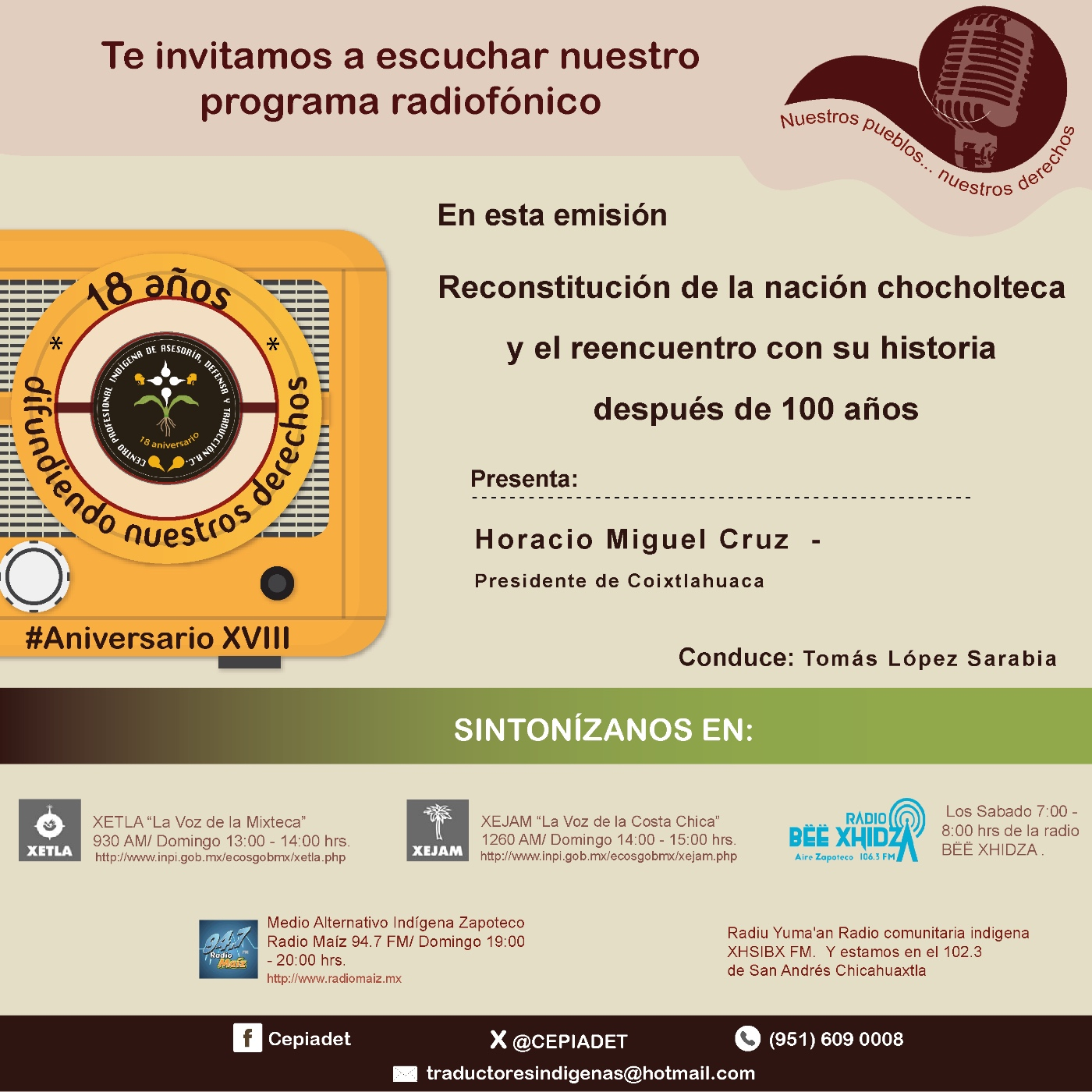 Nuestros Pueblos...Nuestros Derechos