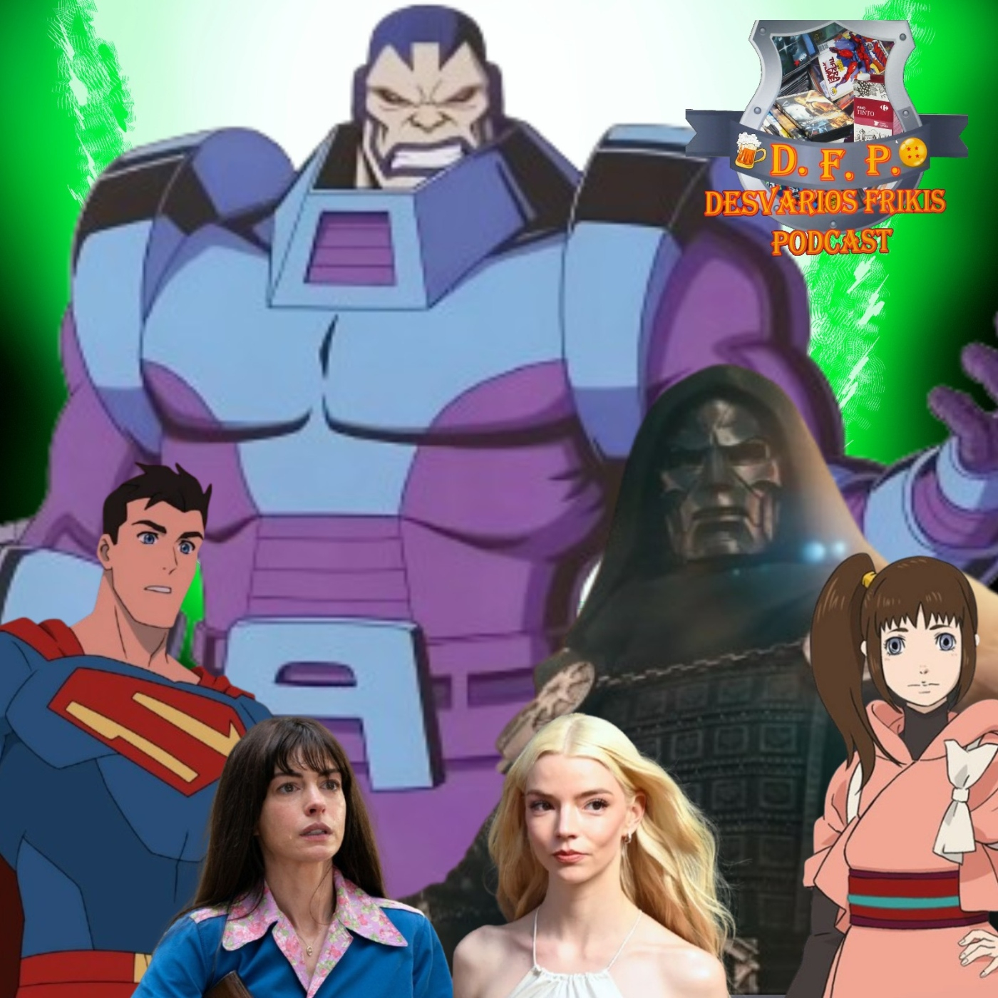 Desvaríos Frikis Críticas 120 X-MEN 97, Final de OAK STREET, Aventuras con SUPERMAN, STAR WARS Visions, Disney D23 episode artwork