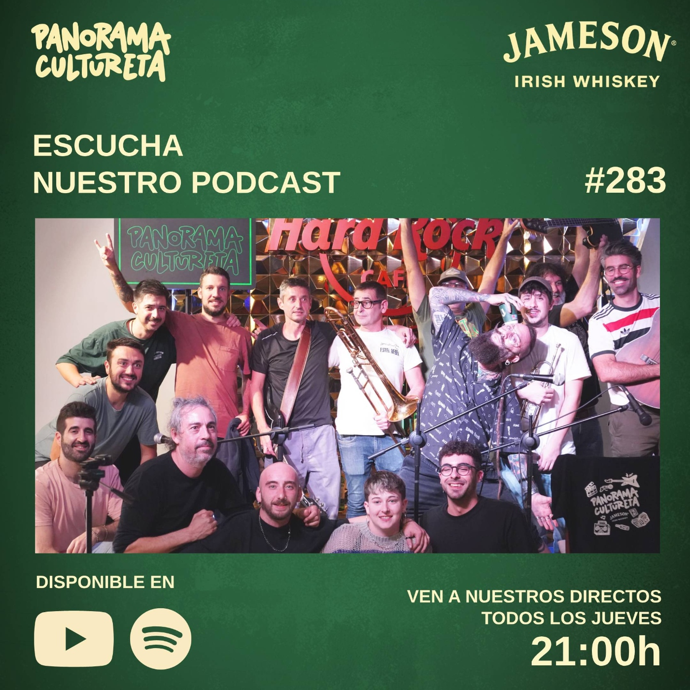 283º Panorama Cultureta, Besugo, Cálmese Señora, Sa Pena episode artwork