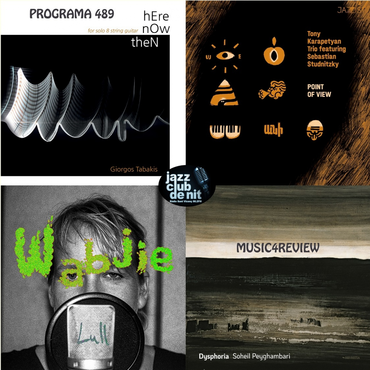 Programa 489 - Music4Review: Giorgos Tabakis, Tony Karapetyan Trio, Bjawie i Soheil Peyghambari. episode artwork