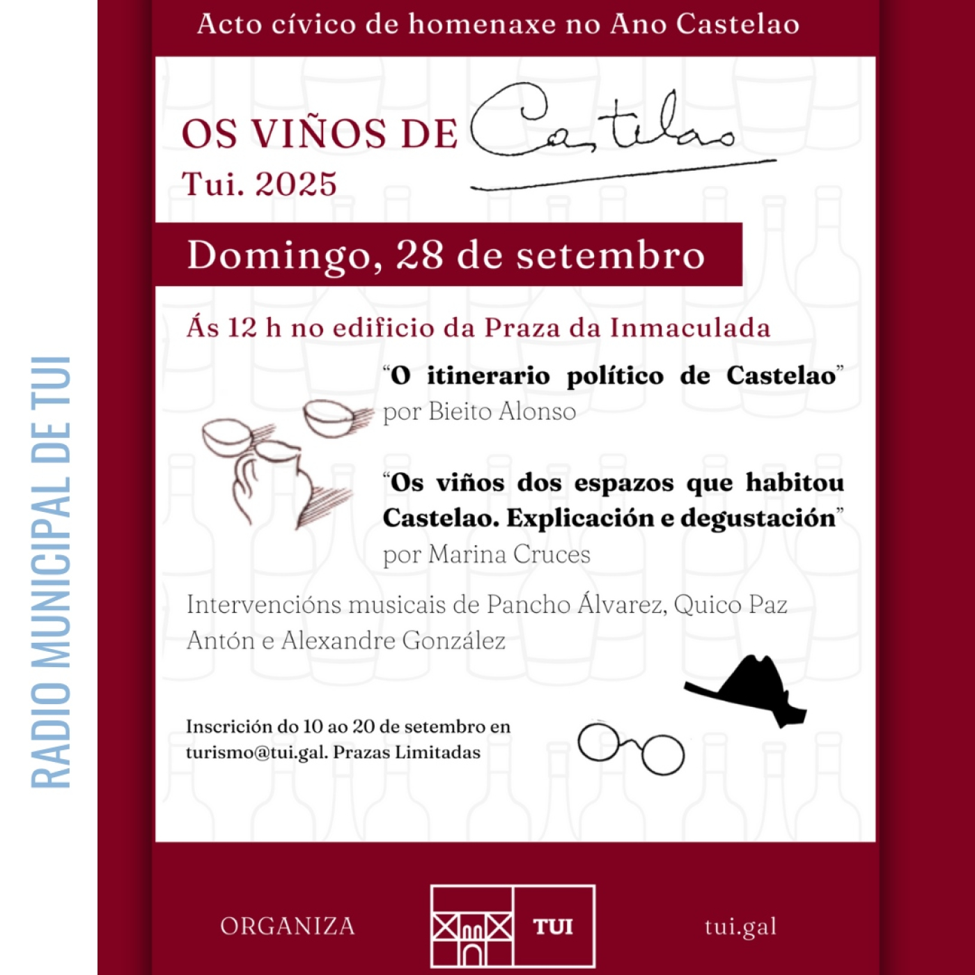 Ent. Marina Cruces, sumiller tudense | "Os viños dos espazos que habitou Castelao. Explicación e degustación ” episode artwork