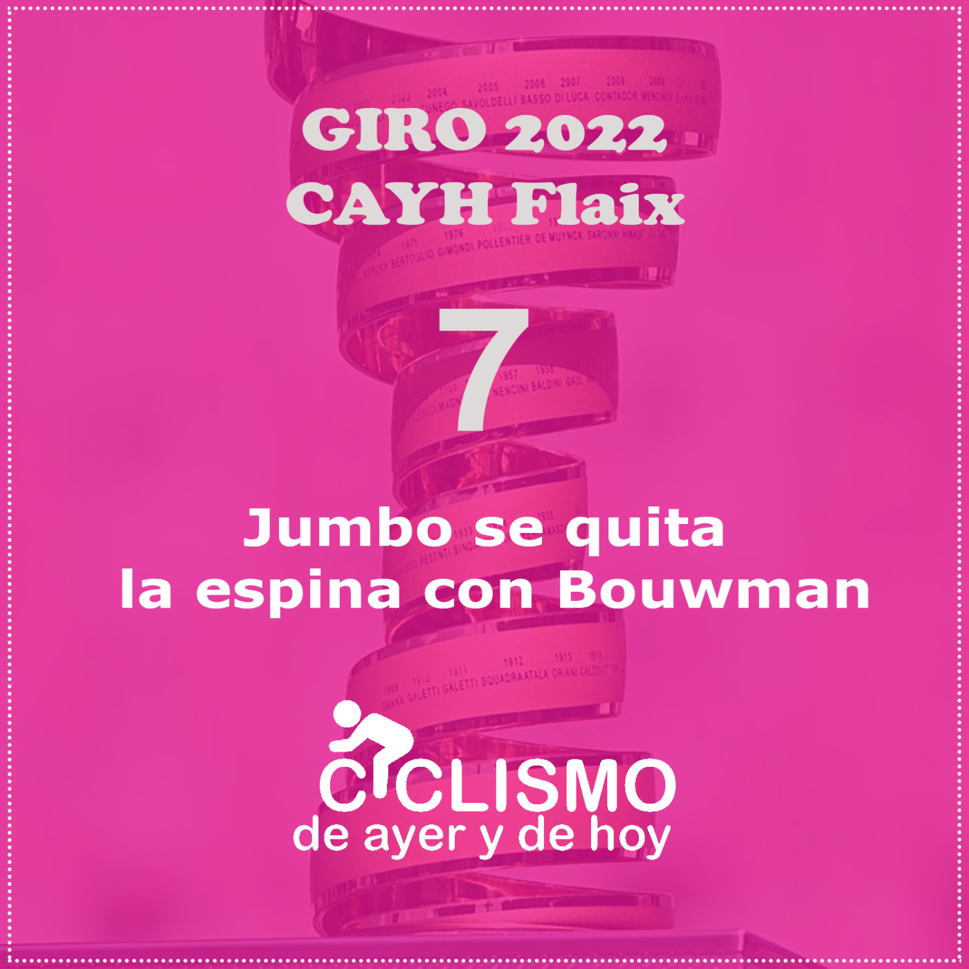 7️⃣ GIRO 2022 CAYH FLAIX | Jumbo se quita la espina con Bouwman episode artwork