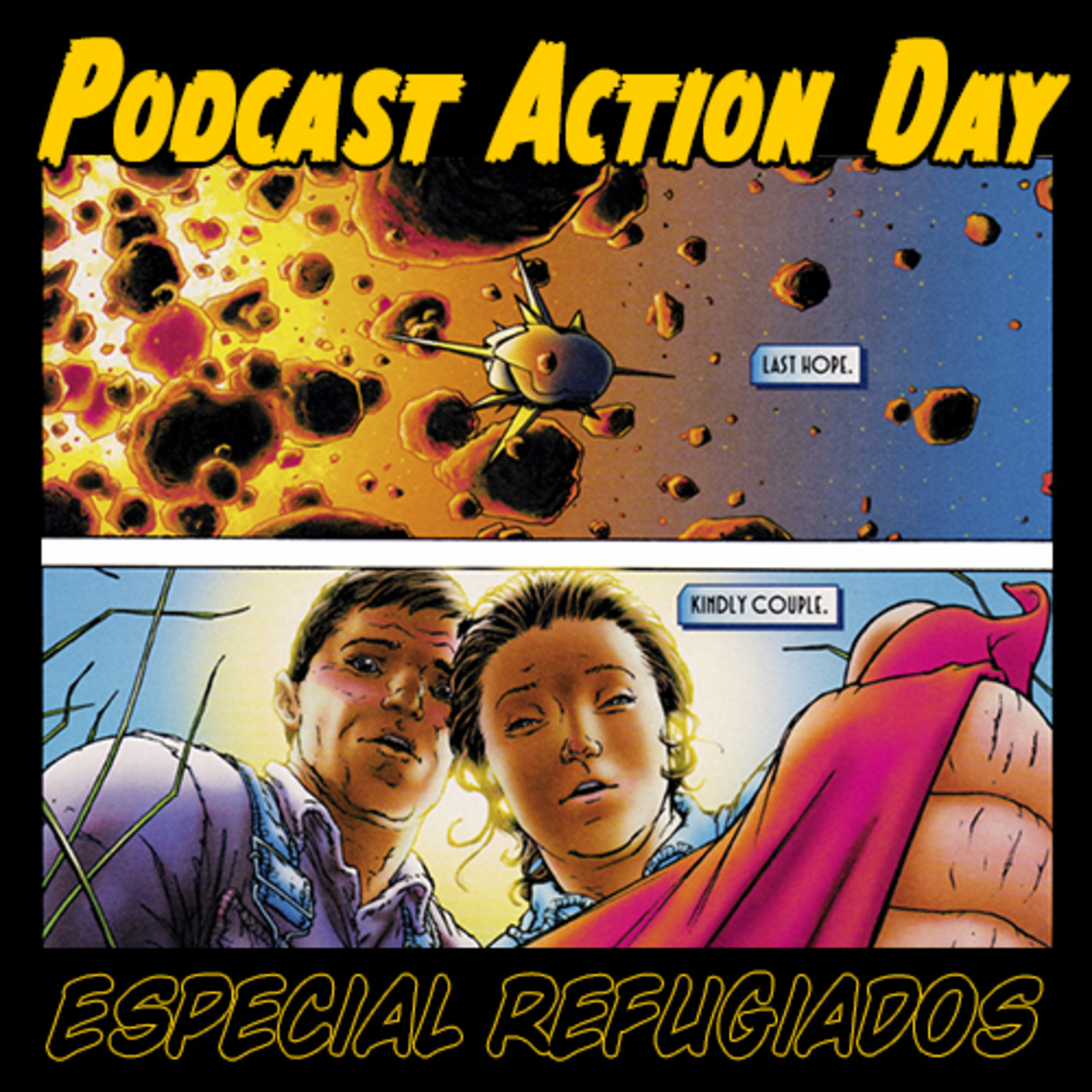 Podcast Action Day: Especial superhéroes refugiados episode artwork