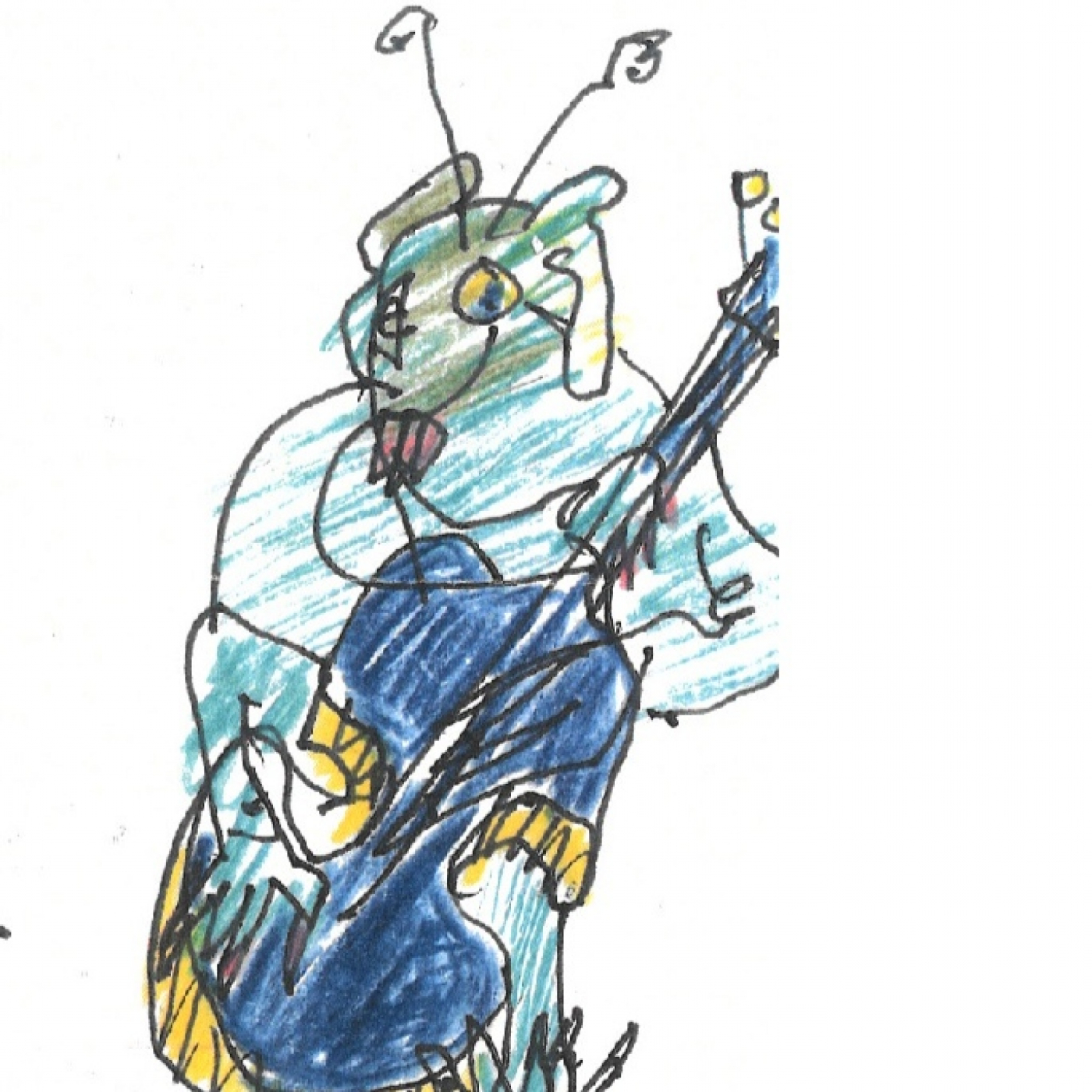 Marcianos que nos tocan las guitarras