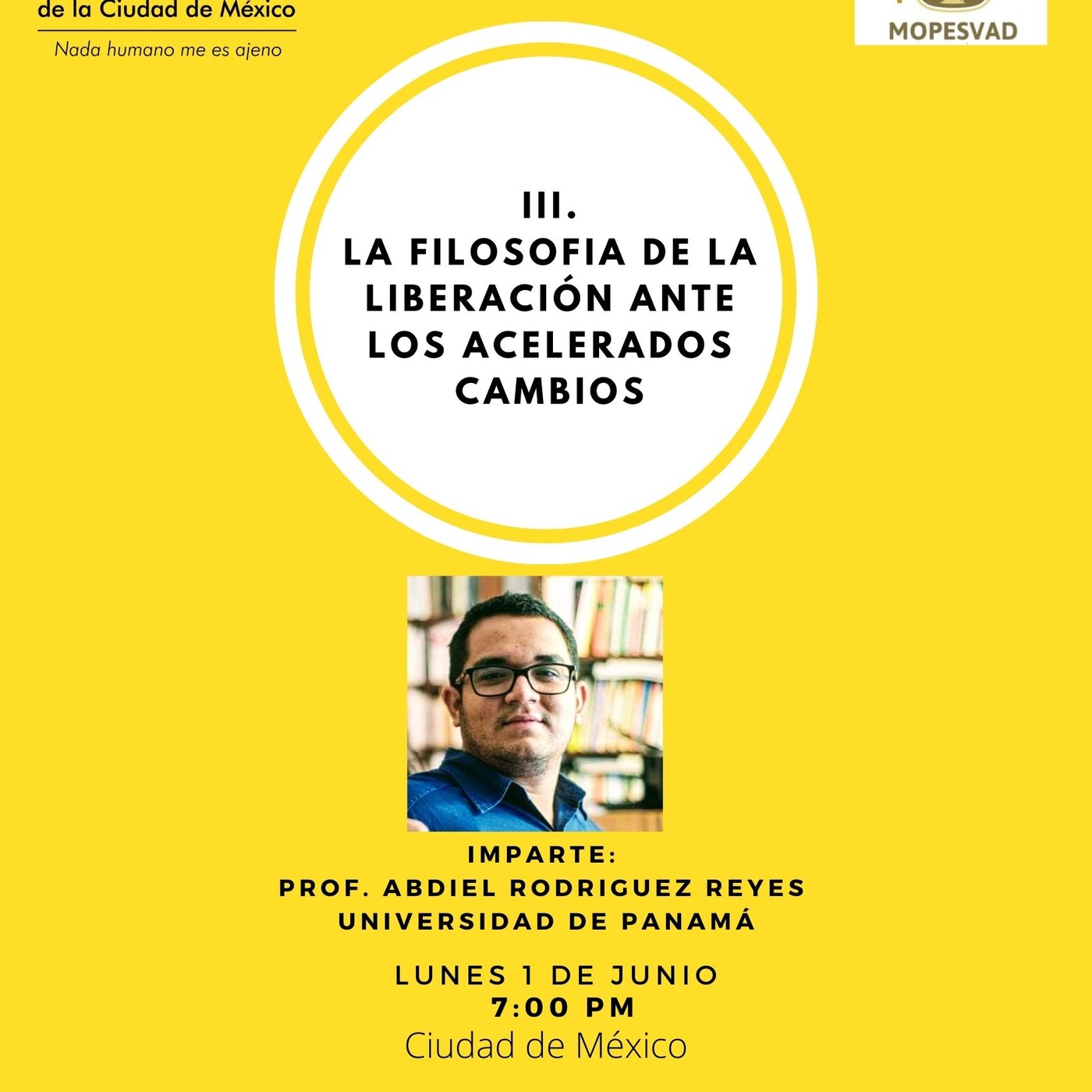 Ciclo Conferencias 2020 - C. Enrique Dussel