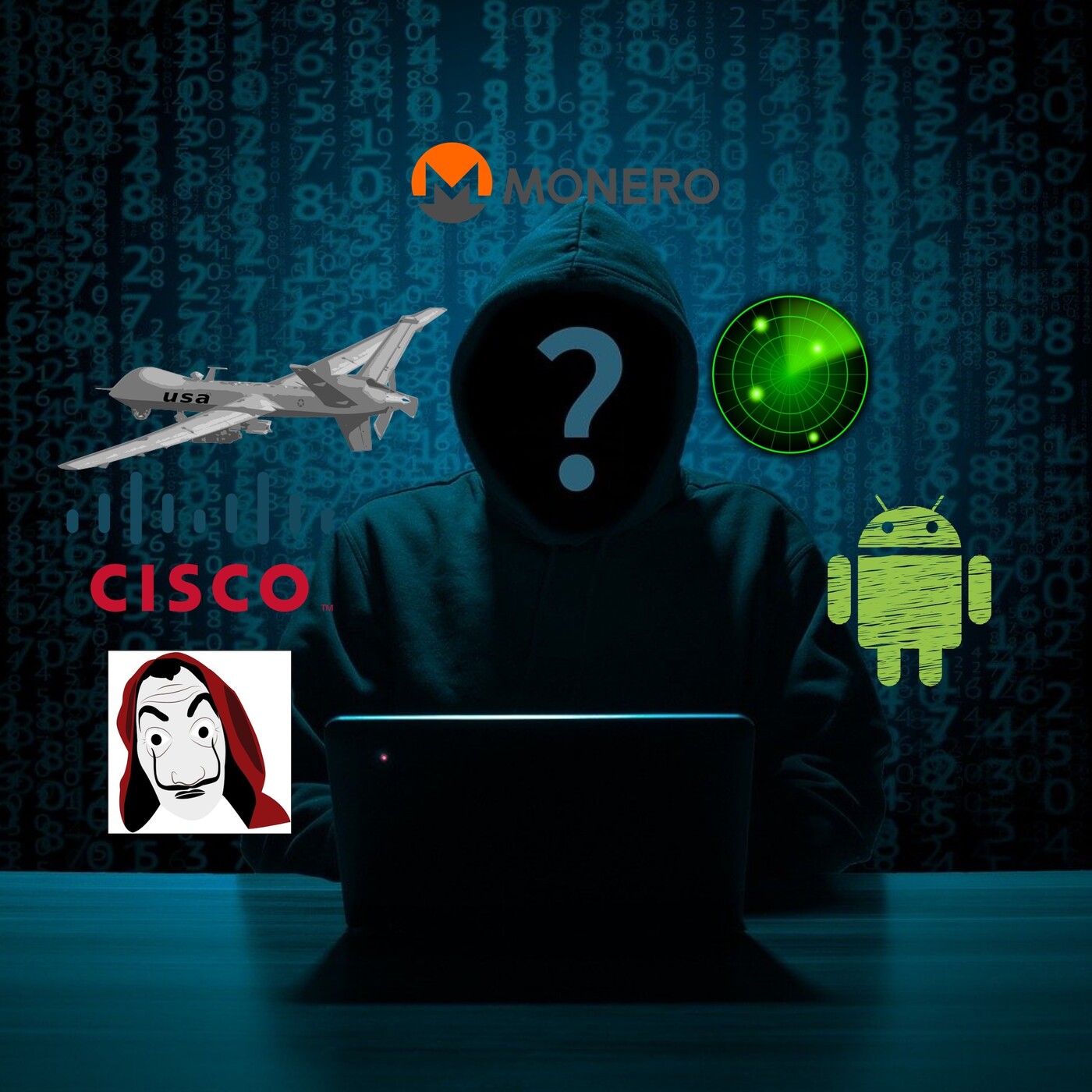 Episodio 5 - Drones, espionaje, robos a bancos, autenticación, hacktivismo, monero, cisco y android