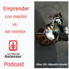 Emprender con mentorización vs emprender sin mentorización.