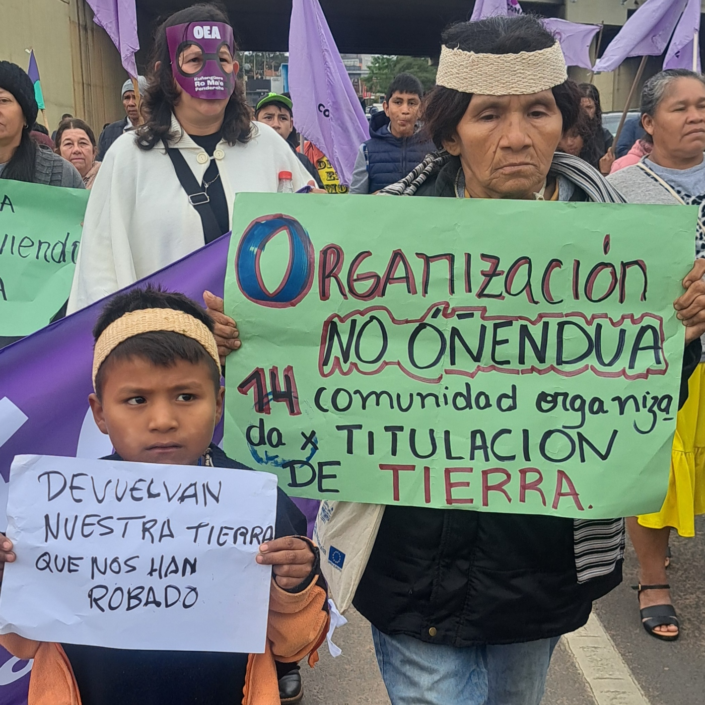 DEVUELVAN NUESTRA TIERRA