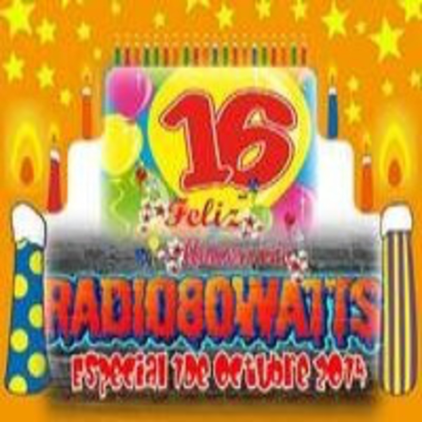 Radio80Watts Especial Decimo Sexto Aniversario 1ªParte episode artwork