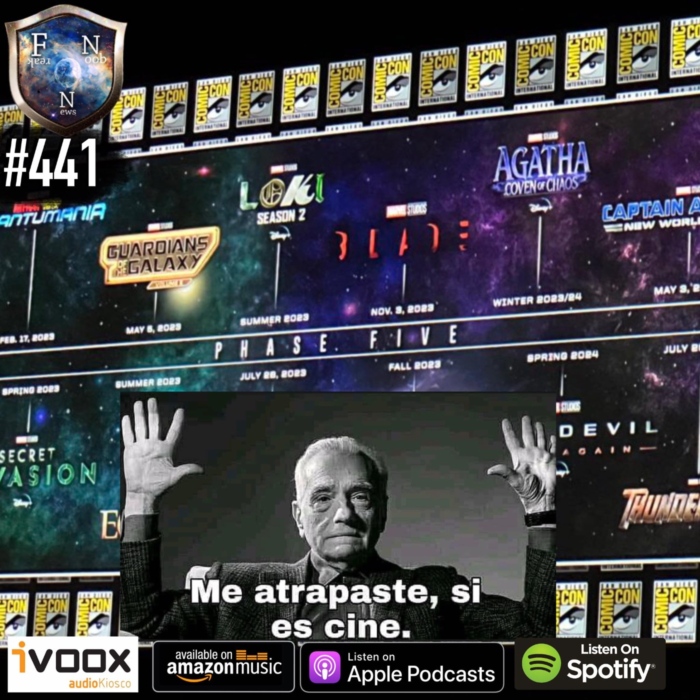 Freak Noob News #441 SDCC 2022 Se viene la Saga del Infinito episode artwork
