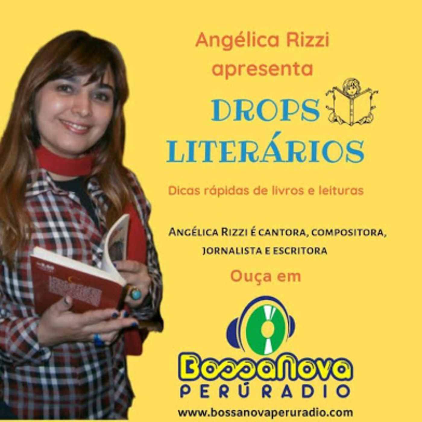 Drops Literários com Angélica Rizzi
