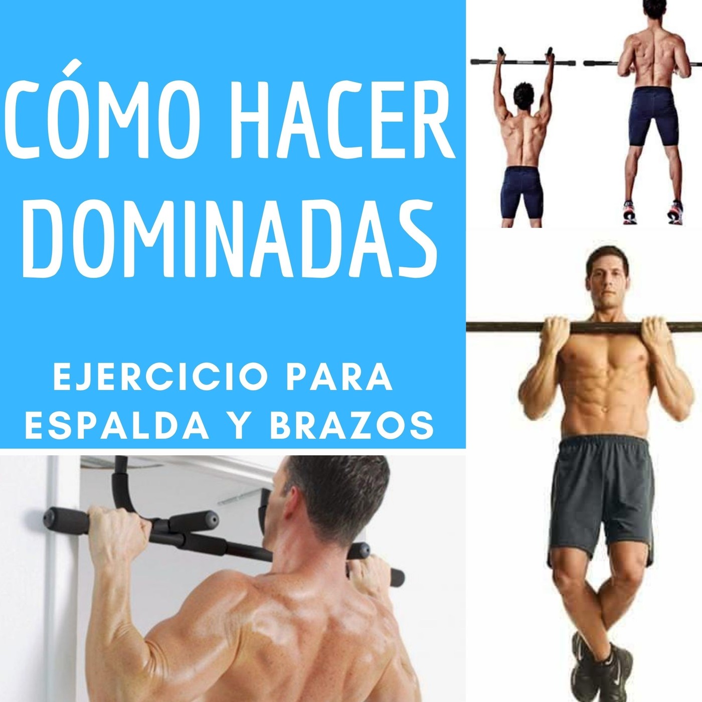 DOMINADAS - ejercicio para ESPALDA Y BRAZOS