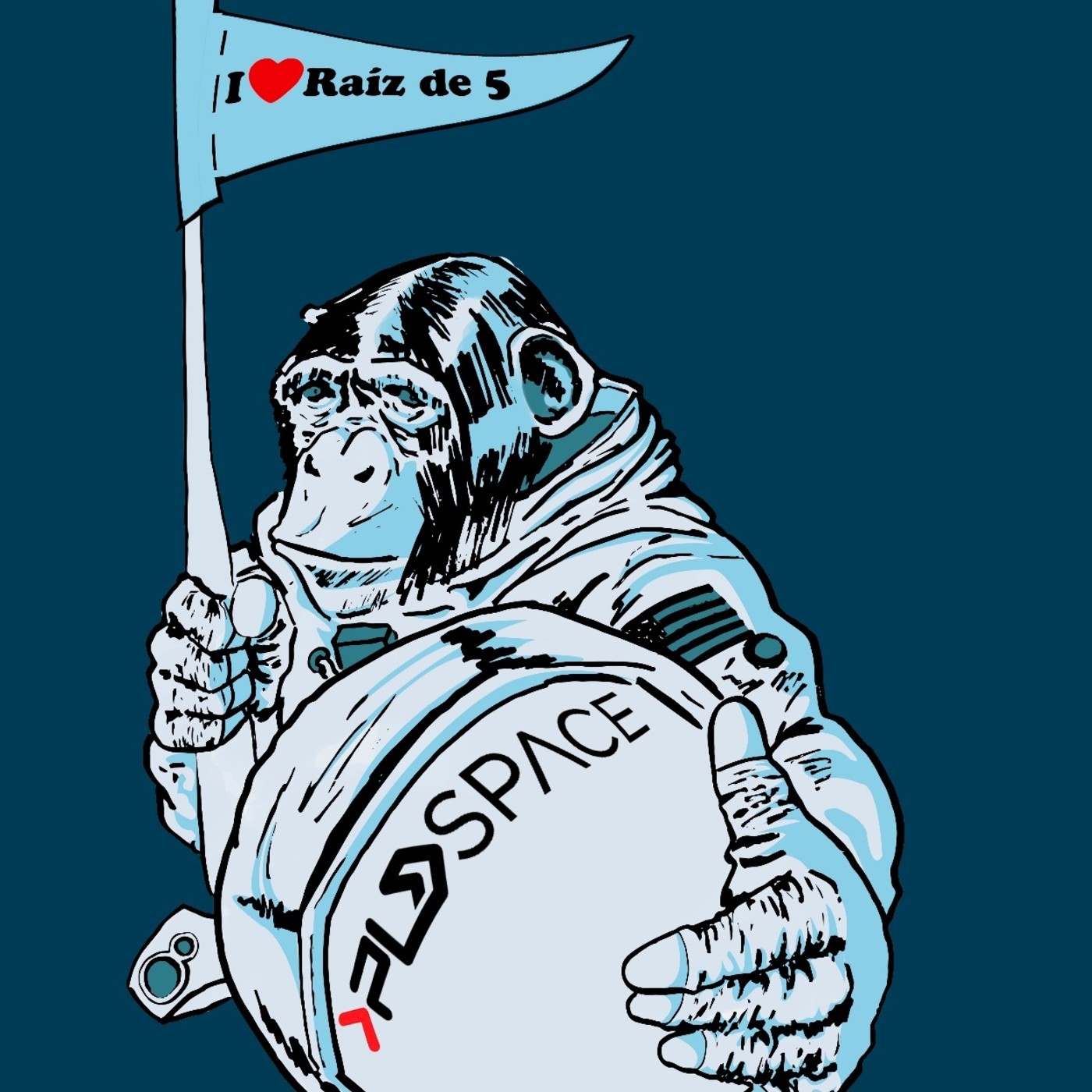 Raíz de 5 - 2x35 - Salir de la Tierra es posible, con PLD Space episode artwork