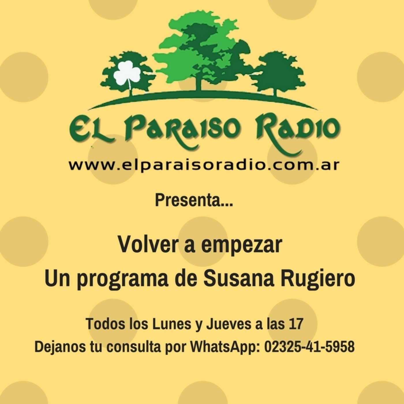 Volver a empezar. Susana Rugiero.
