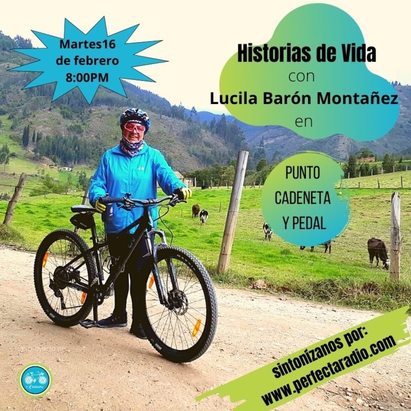 Punto, cadeneta y pedal