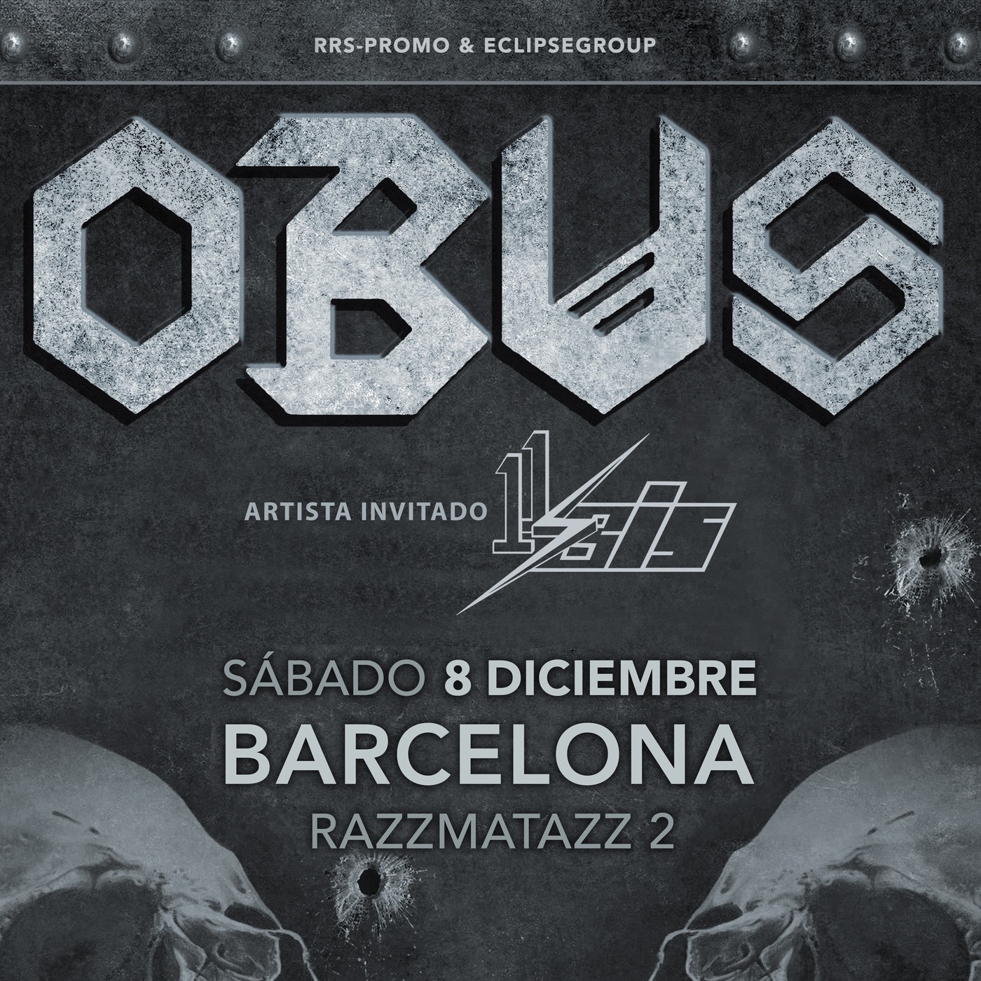Cuña sorteo entradas obus + 11 bis (la hora del rock)