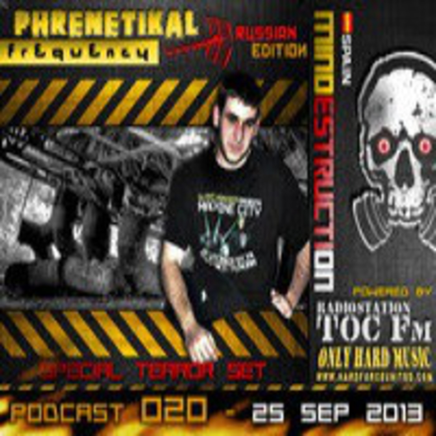 Live Mix by Mindestruction - Phrenetikal Frequency #020 - www.phrenetikal.com episode artwork