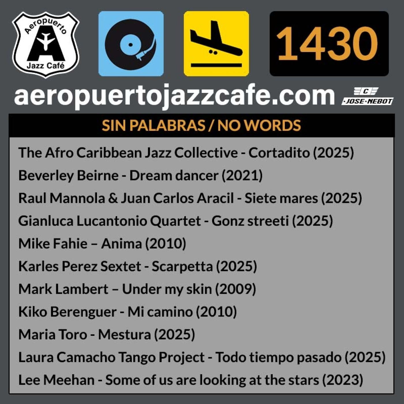 Aeropuerto Jazz Café 1430 episode artwork