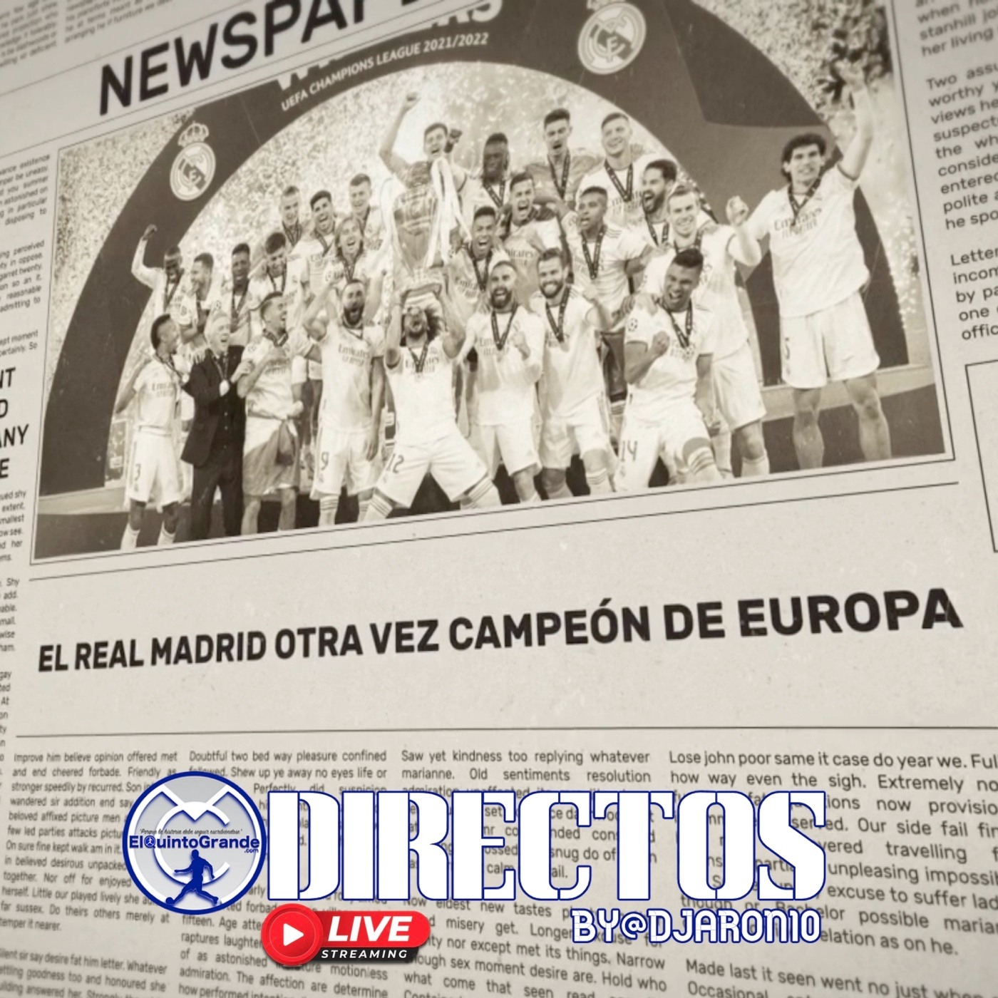 STREAMING MADRIDISTA by @ElQuintoGrande