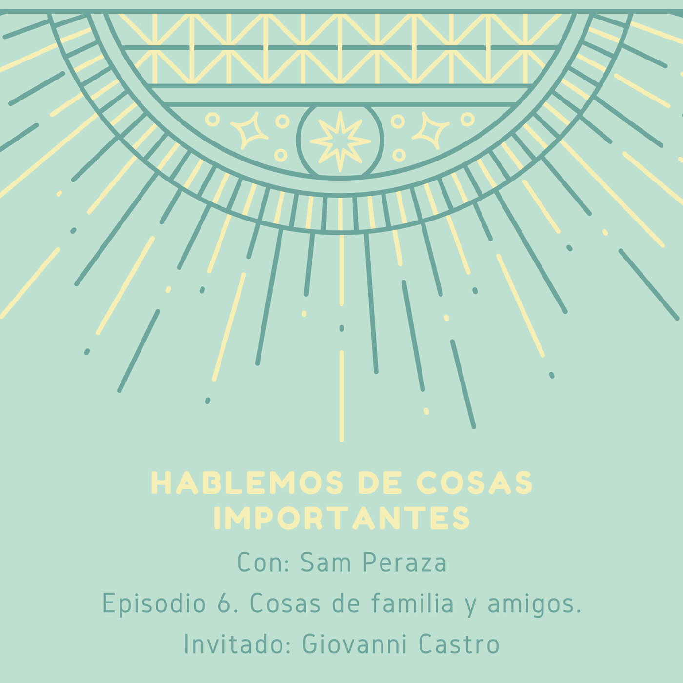 Hablemos de cosas importantes.