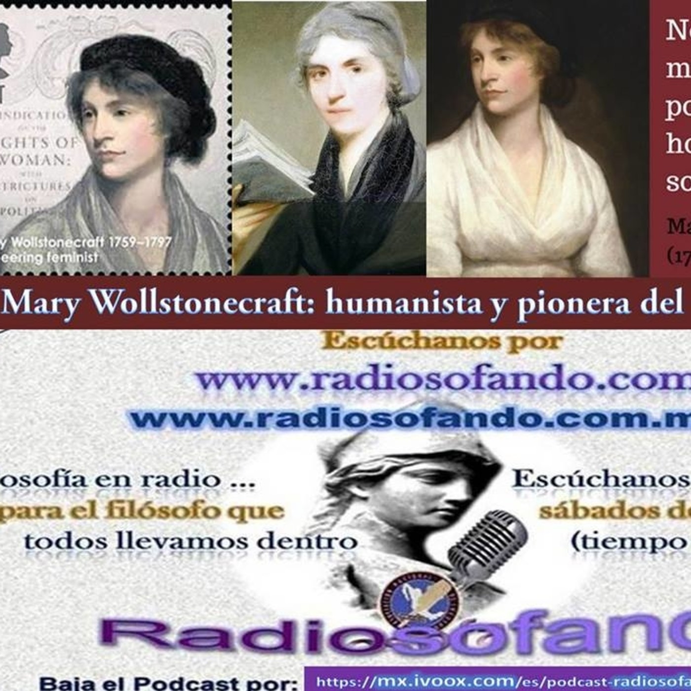 Radiosofando_LA FILOSOFÍA DE MARY WOLLSTONECRAFT_27-04-19 episode artwork