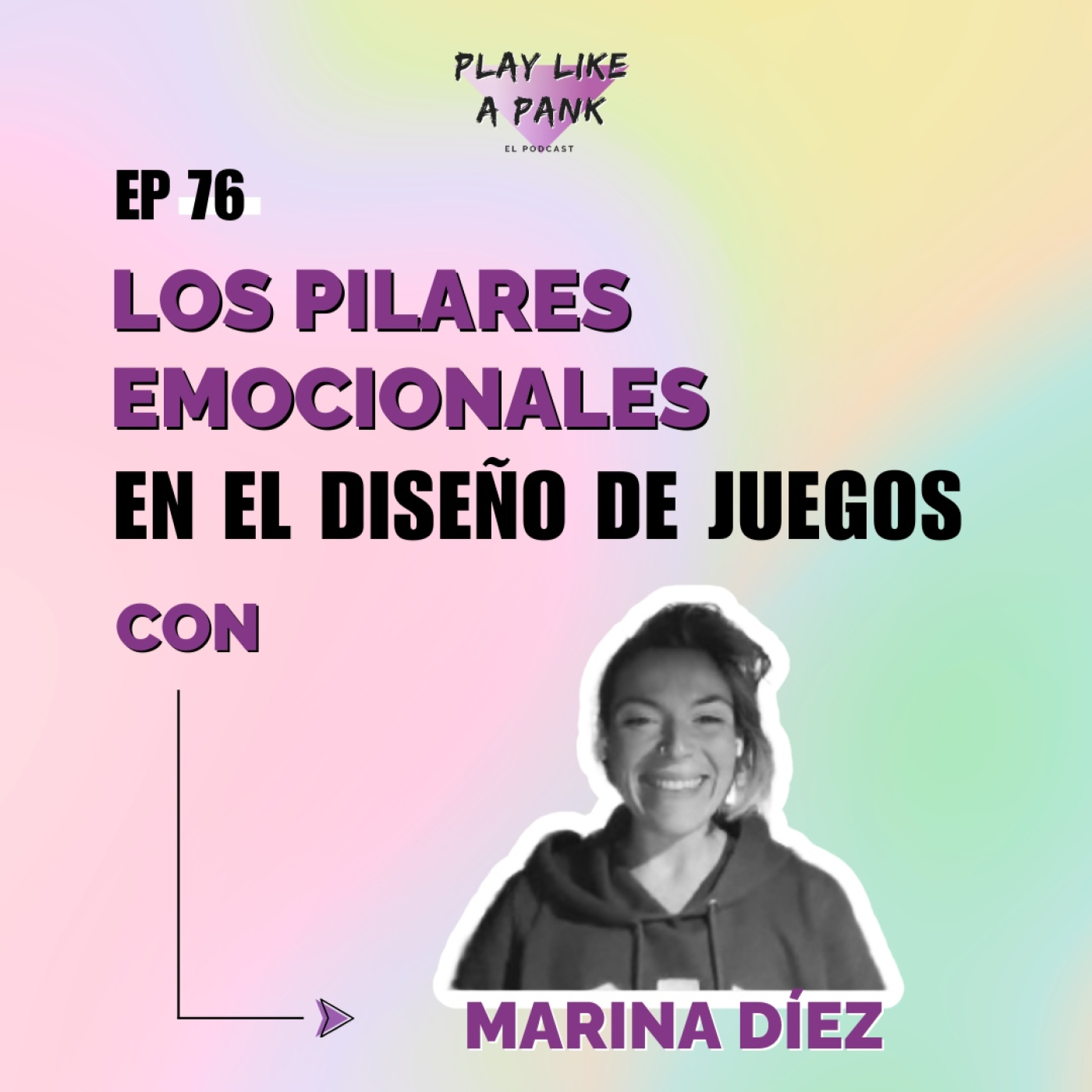PLAP 76. Los pilares emocionales en el diseño de juegos con Marina Díez episode artwork