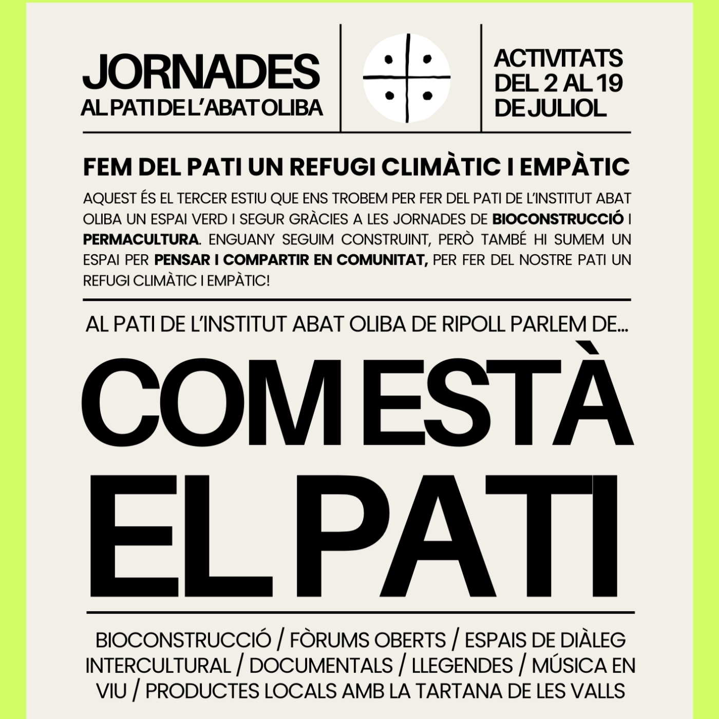 "Amb aquest entorn molt més amable, la conflictivitat al pati ha baixat" episode artwork