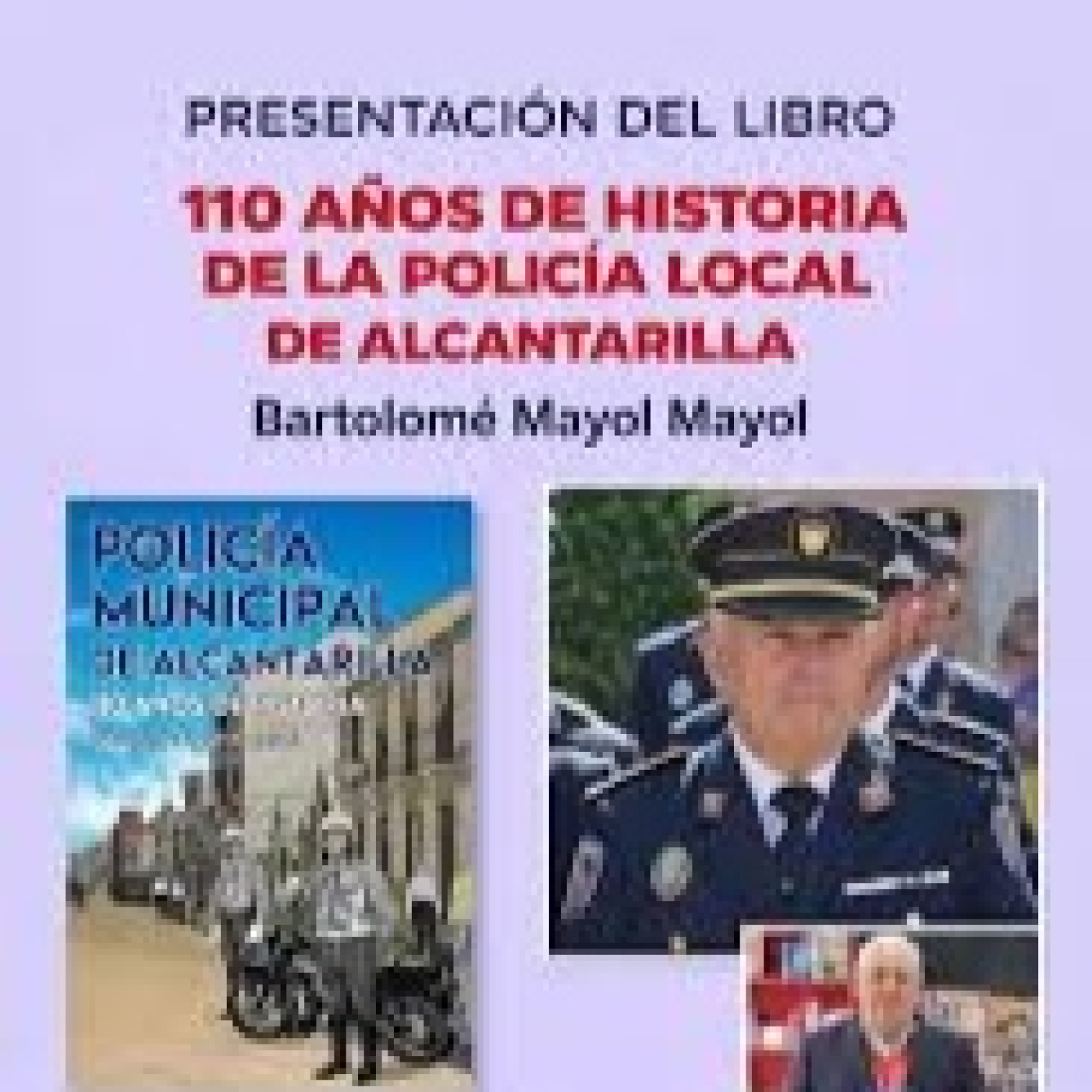 Bartolomé Mayol presenta su libro"110 años de historia de la Policía Local de Alcantarilla". 11-02-2026. episode artwork