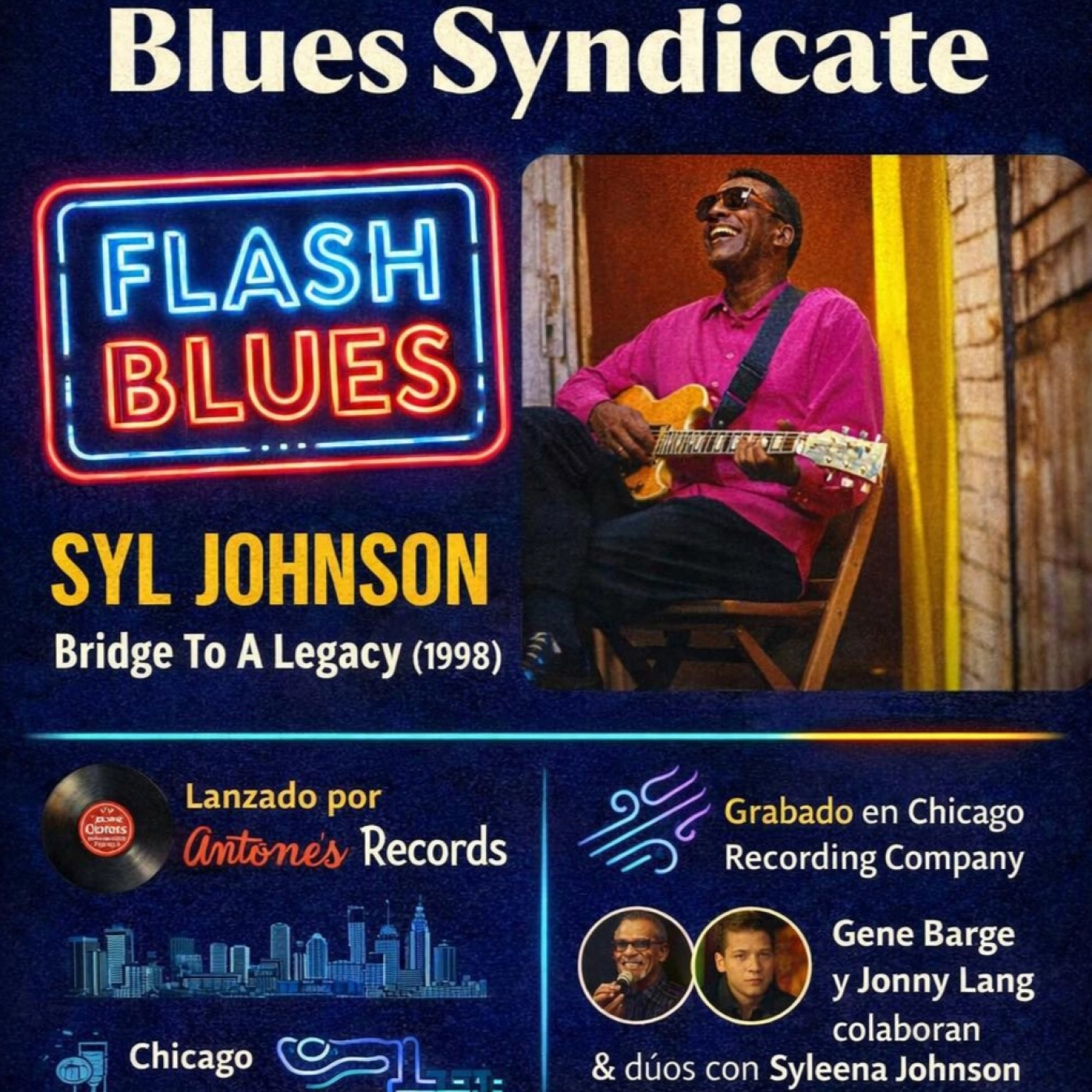 FLASH BLUES - WHO´S STILL IN LOVE - SYL JOHNSON episode artwork