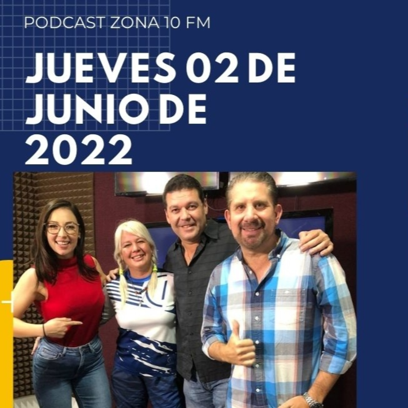 Programa Zona 10 fm 02 de junio de 2022-"Entrevista con Alfa Karina Arrué" episode artwork