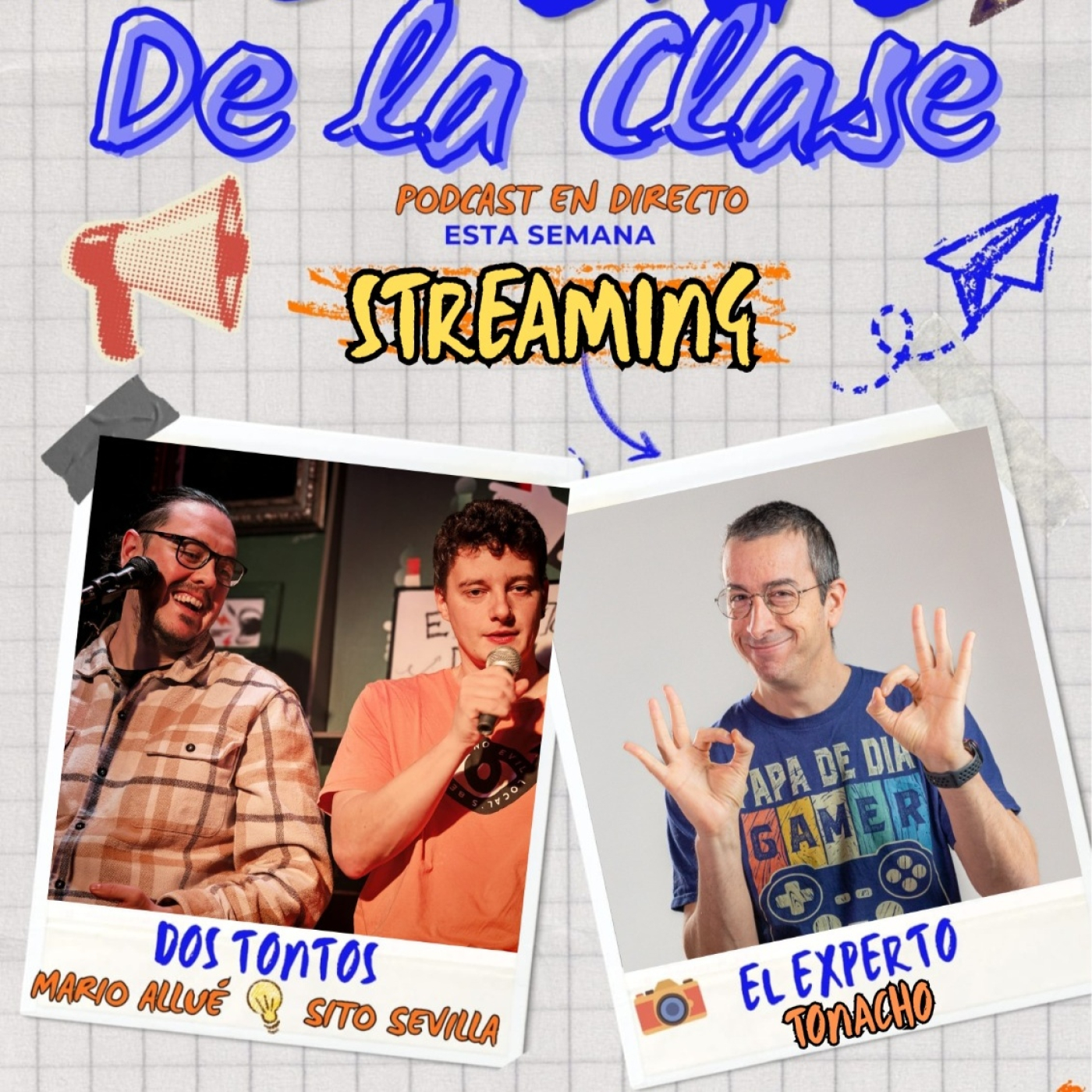 EL TONTO DE LA CLASE 14 STREAMING TONACHO episode artwork
