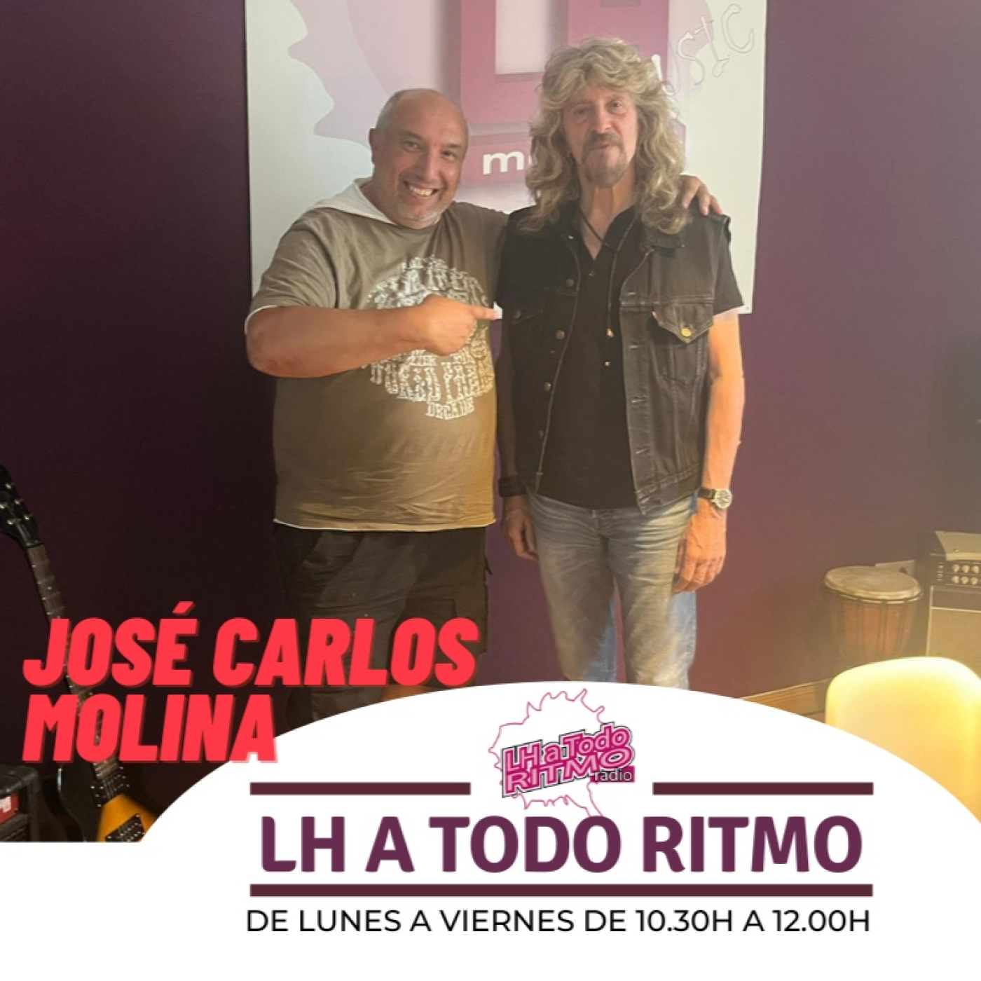 LH a Todo Ritmo - Hablamos con José Carlos Molina sobre su nuevo trabajo en solitario y con su grupo Ñu episode artwork