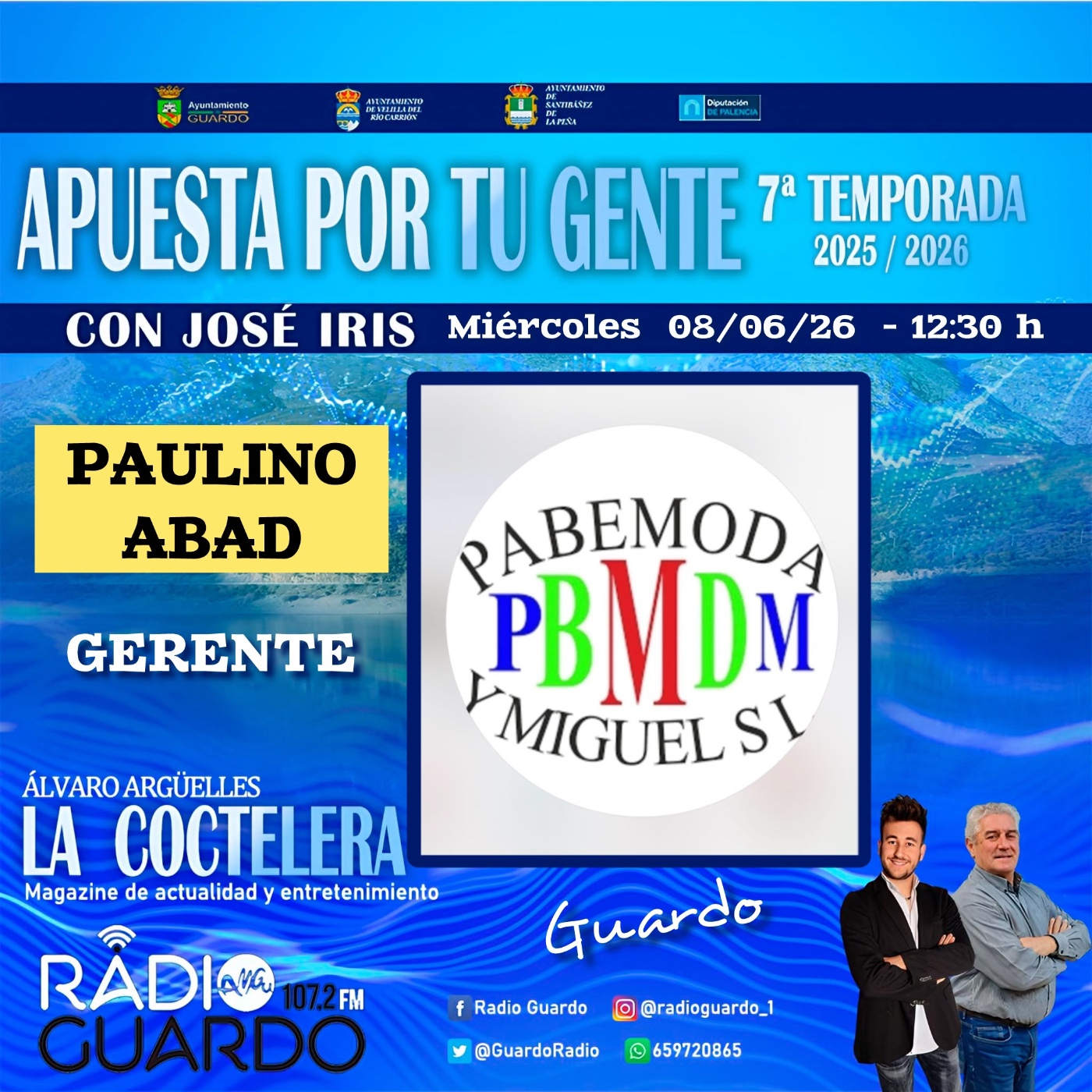 Radio Guardo, La Coctelera, Apuesta por tu gente , 8 Junio 2026 episode artwork