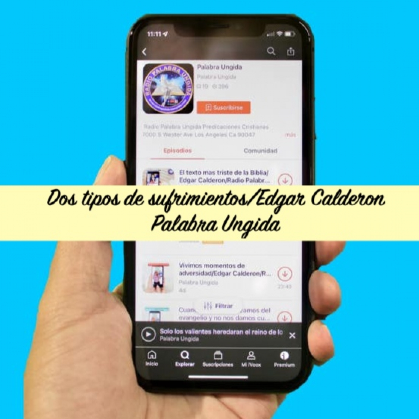 Dos tipos de sufrimientos/Edgar Calderon/Palabra Ungida episode artwork